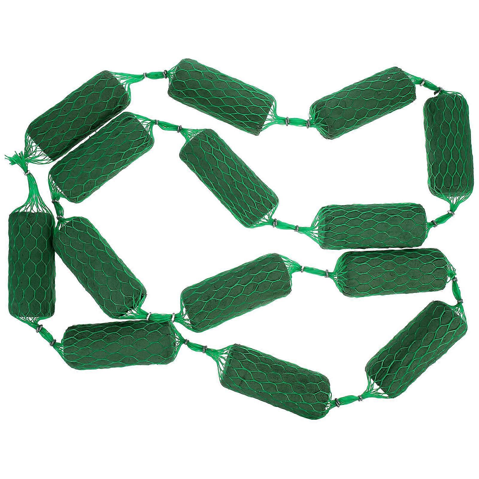 Green Flower Arrangement Foams Flower Shop Tool for DIY 1 Bag