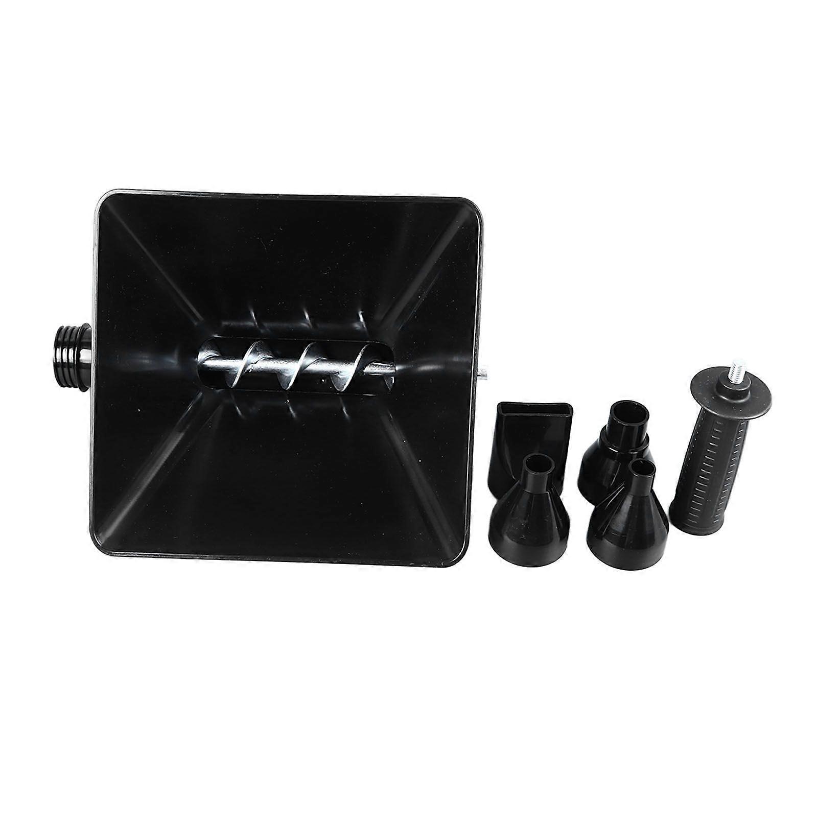 Electric Mortar Grout Gun Automatic Cement Caulking Gun Caulking Sprayer with 4pcs Nozzle Nylon Casing
