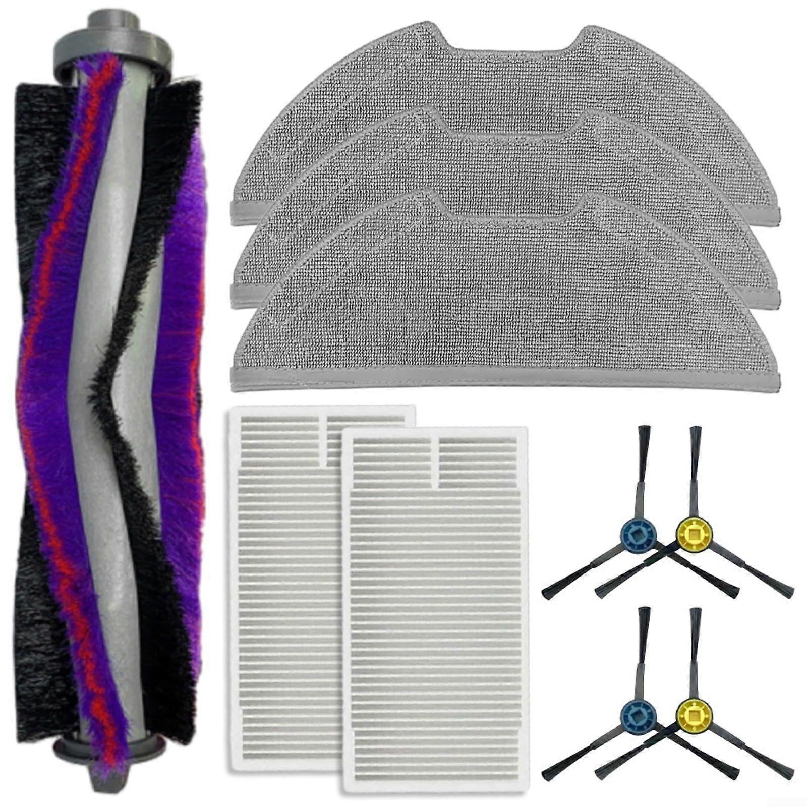 Main Side Brush Filter Mop Cloth For Vacuum Cleaner Replacement Parts Universal Fit Improved Cleaning Efficiency