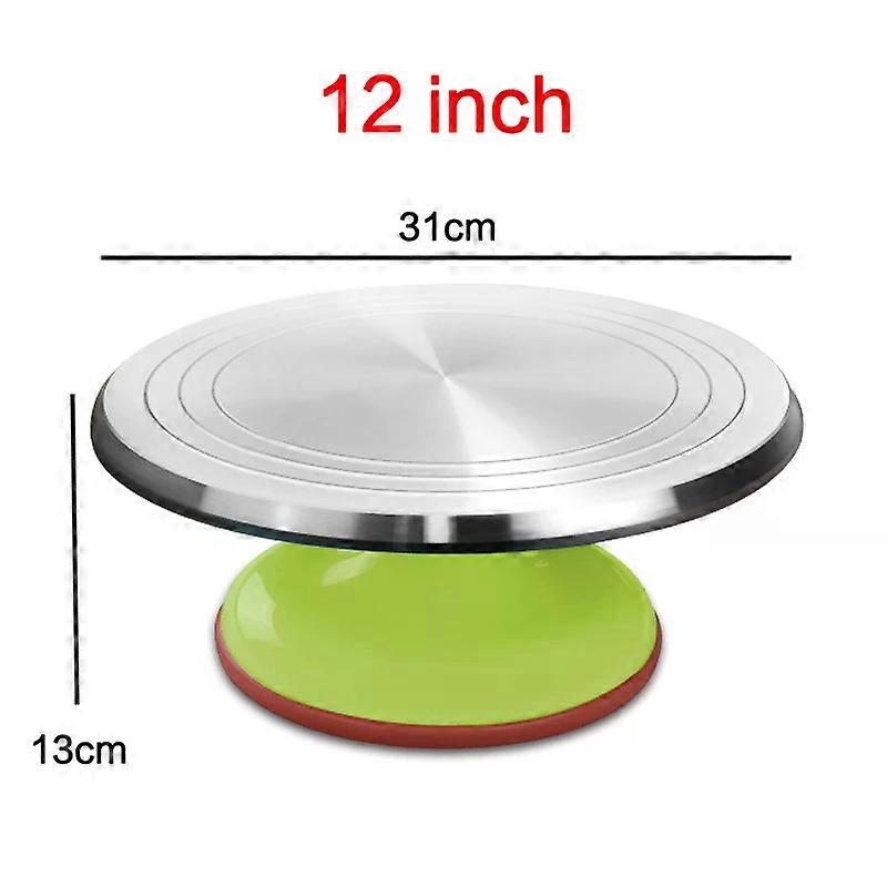 Aluminum alloy cake stand Baking tool 8 10 12 inch mounted cream cake table Turntable Rotating table stand base turn Decorating