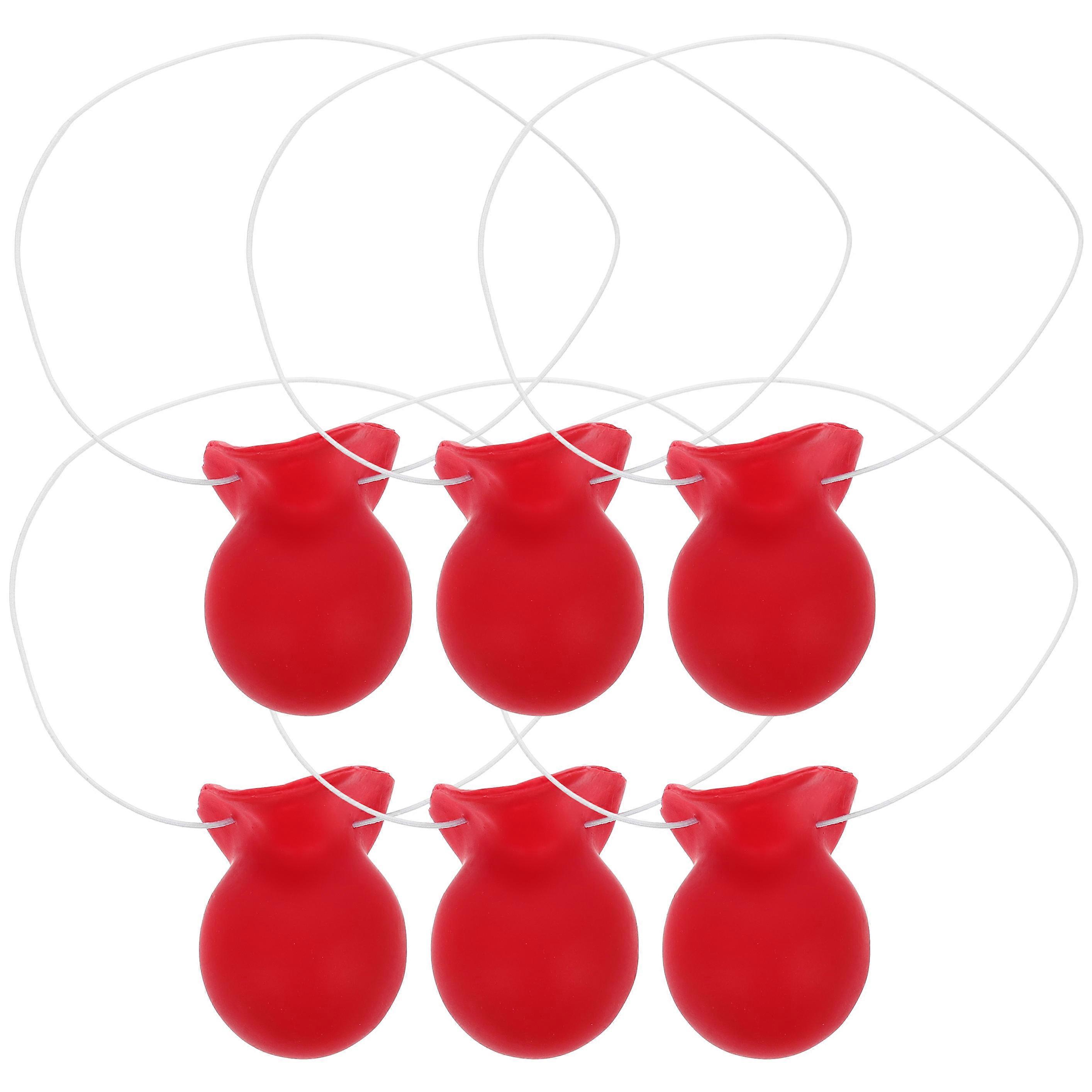 Clown Nose Props Red Clown Nose Cosplay for 12Pcs Costume Accessory