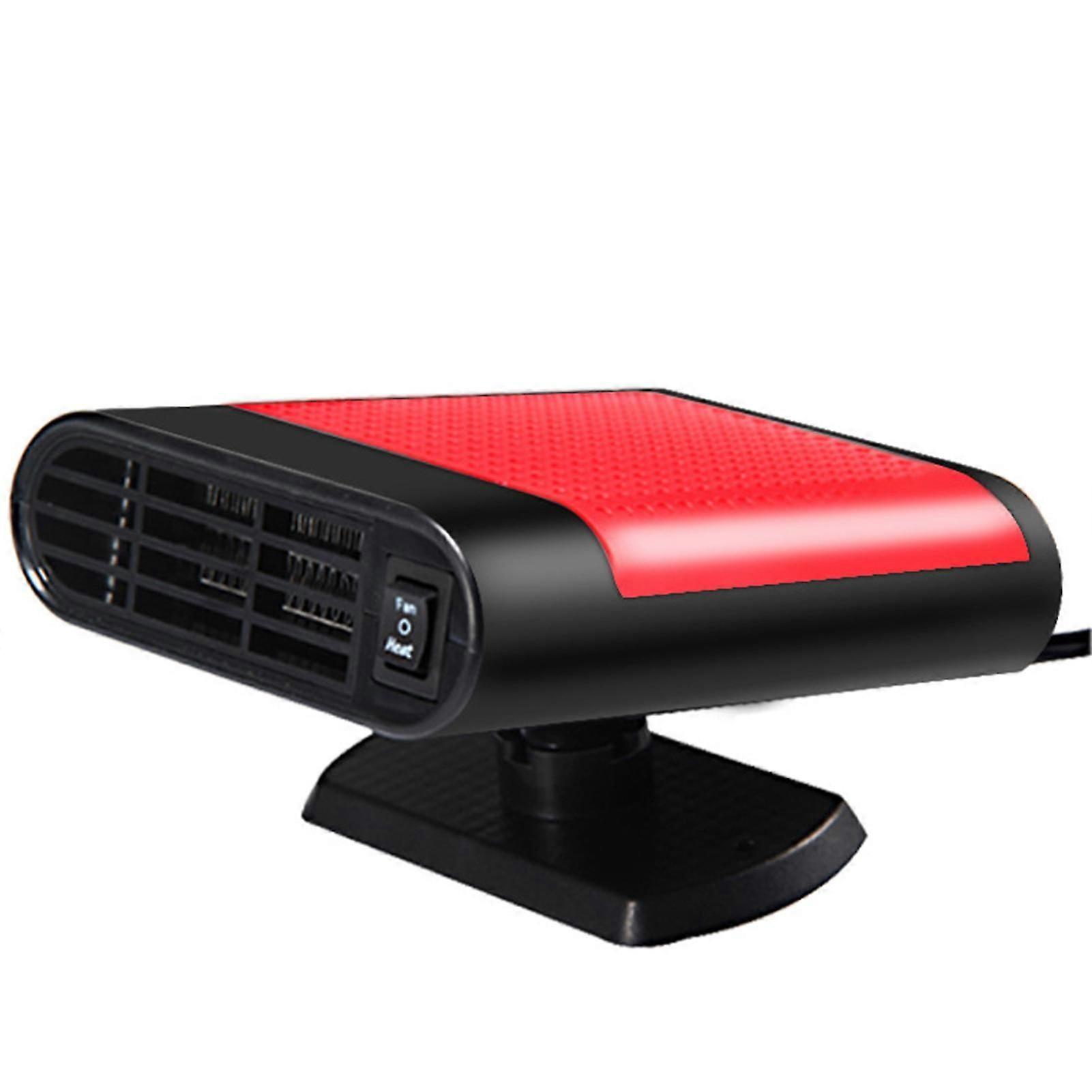 12V Portable Car Heating Heaters Fan Window Defroster Demister Airs Purifier 360 Rotation Fast Heating Fan