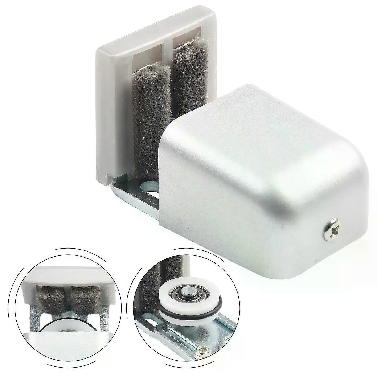 Sliding Door Slides Rails Adjustable Barn Door Floor Guide Roller Wall Mount Bottom Stay Sliding Limit Stop Door Stop Hardware