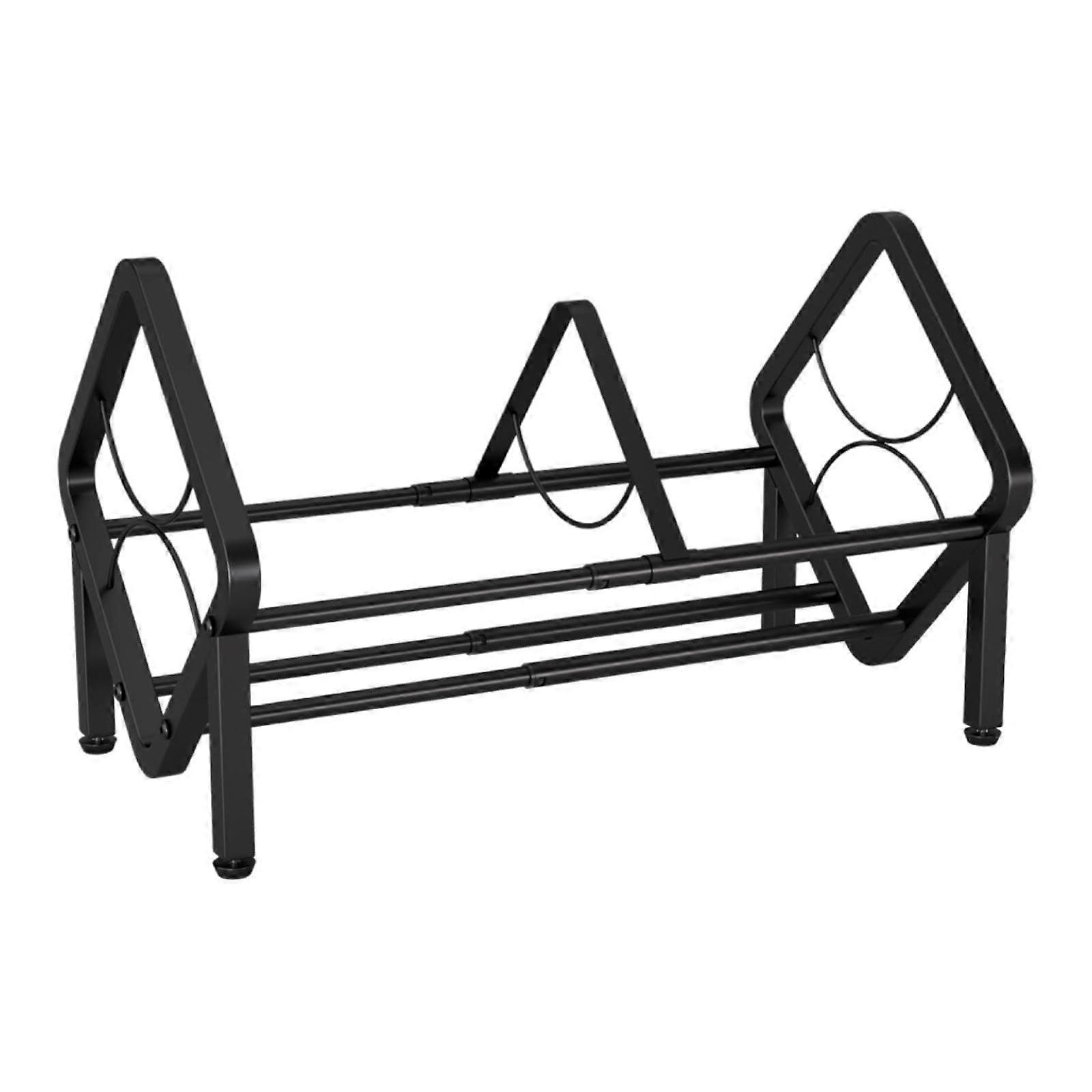 Vinyl Record Holder Telescopic Organizer For CDs Books Newspapers Storage Rack Display Stand Table Home Office Decor