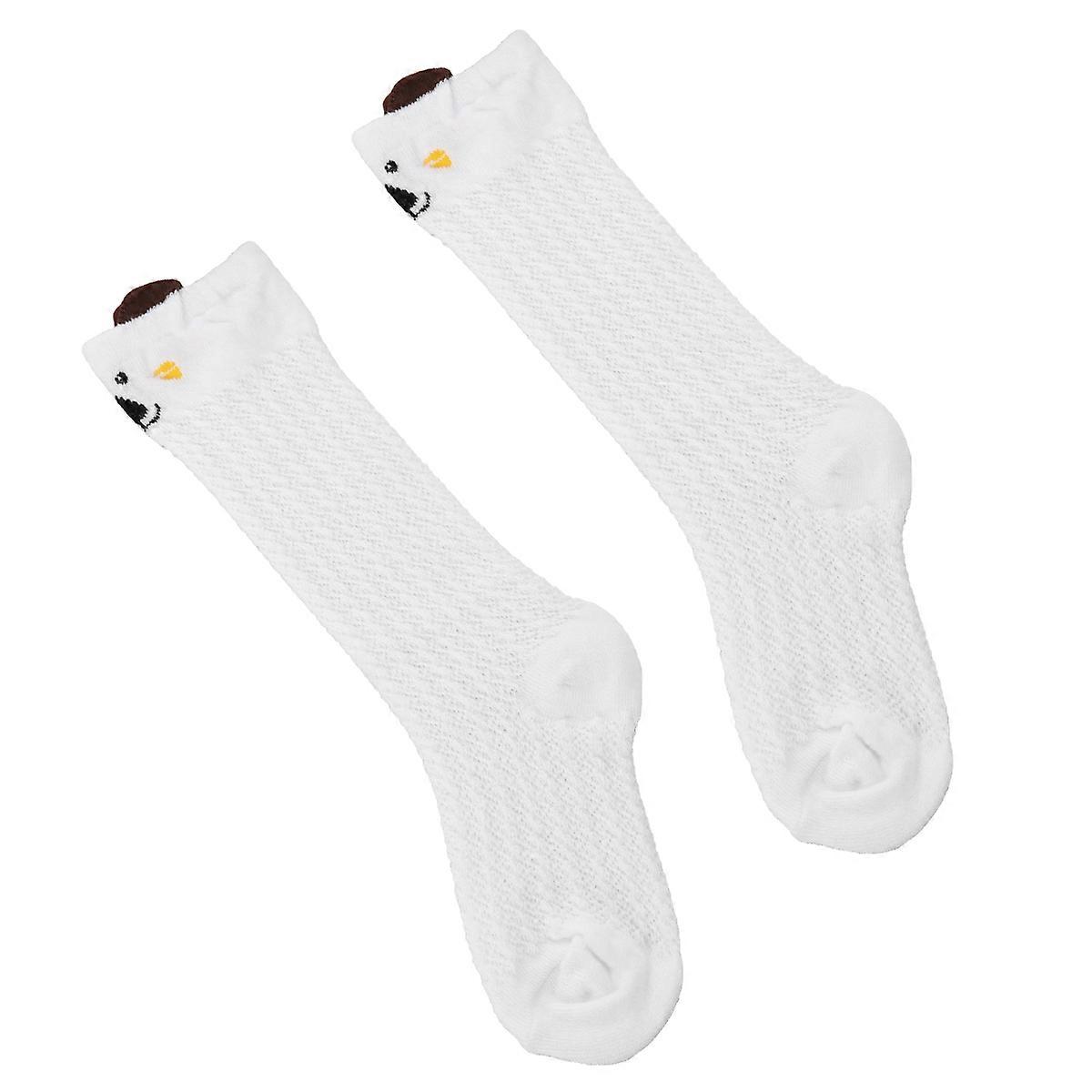 Long Stocking for Wearing Kid Summer Mesh Stocking with Koala Pattern