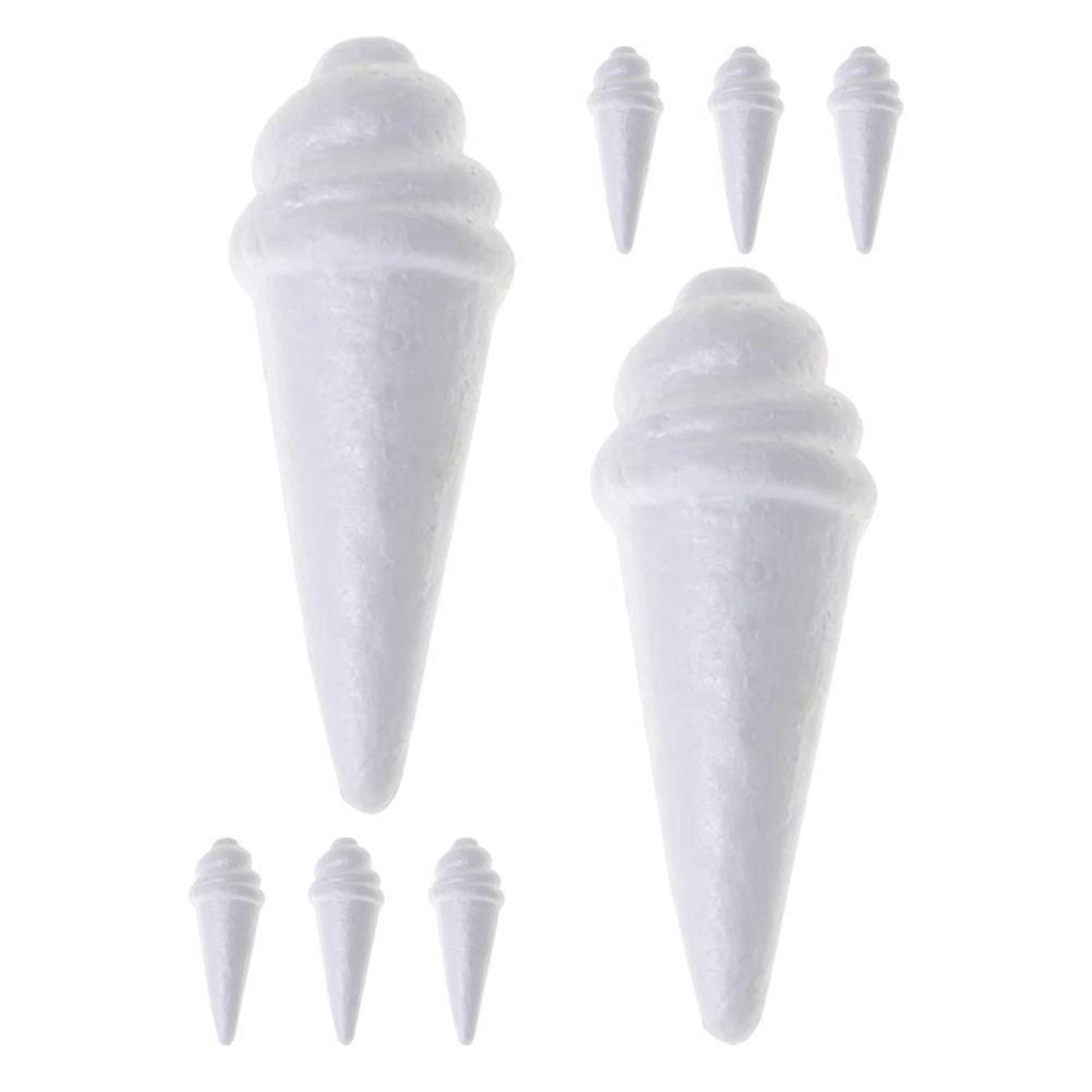 Decorative Ice Cream Model DIY Foam Ice Cream Model for Decor 8Pcs Set