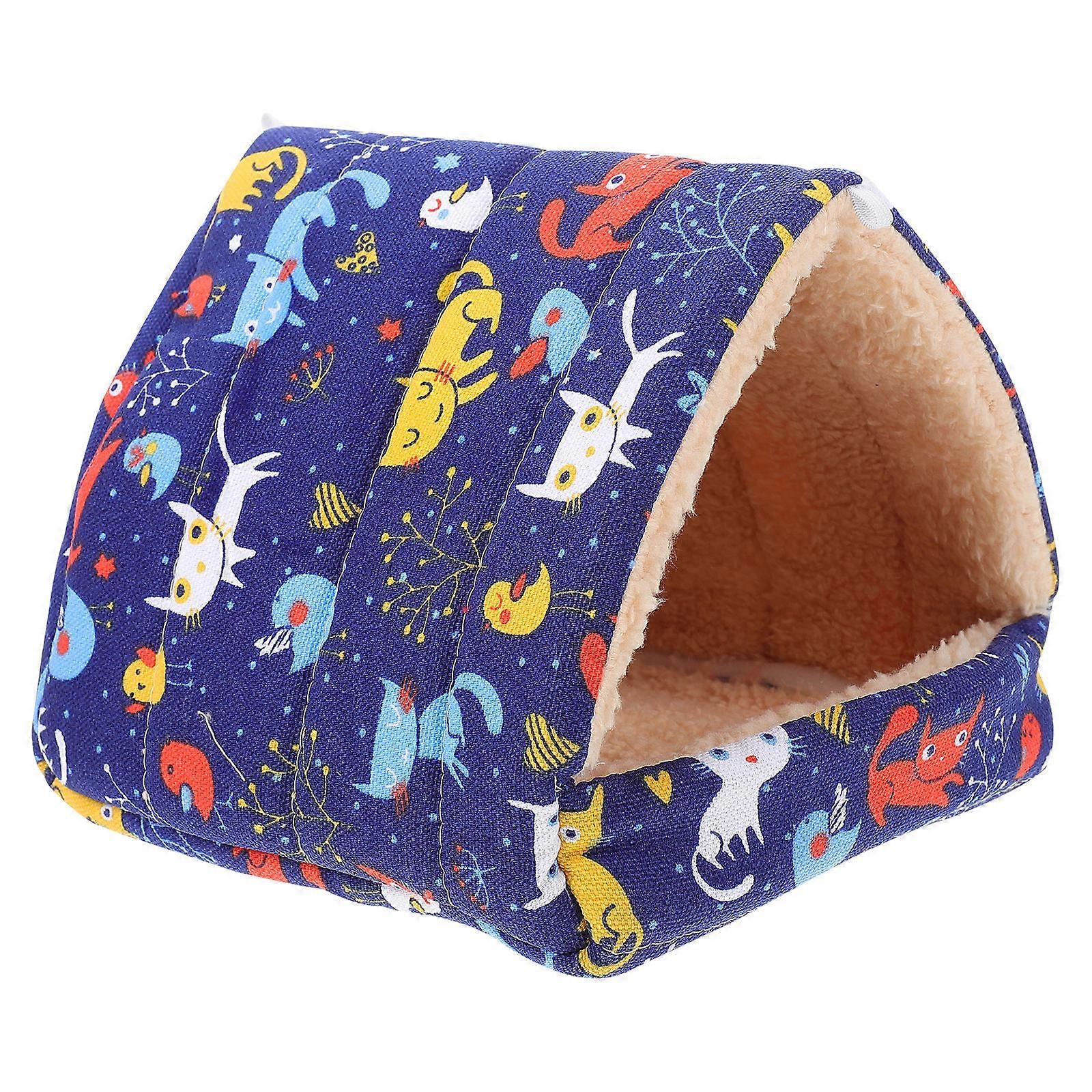 Chinchilla Sleeping Nest Winter Warm Nest For Small Animals Owners 19X17X16CM 1Set
