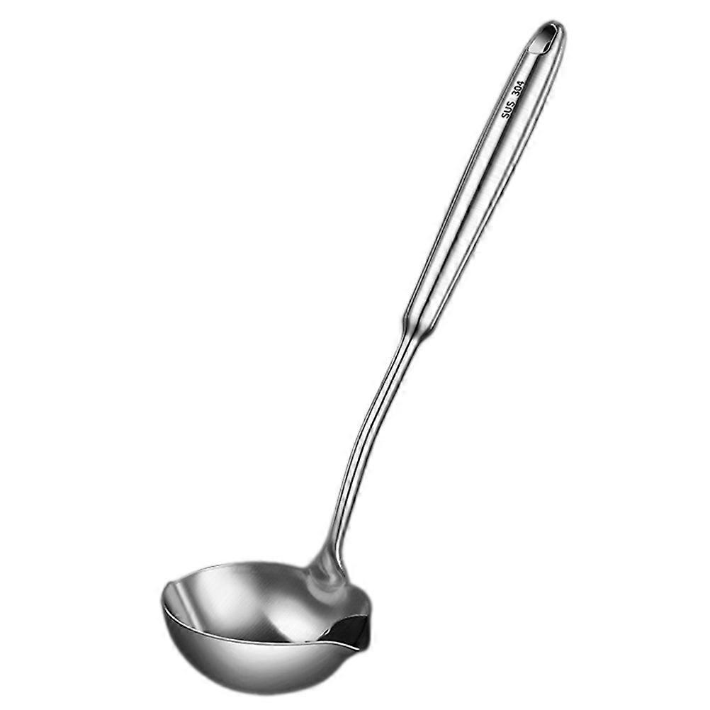 Soup Strainer Stainless Steel Oil Filter Spoon for Cooking Use 3Pcs