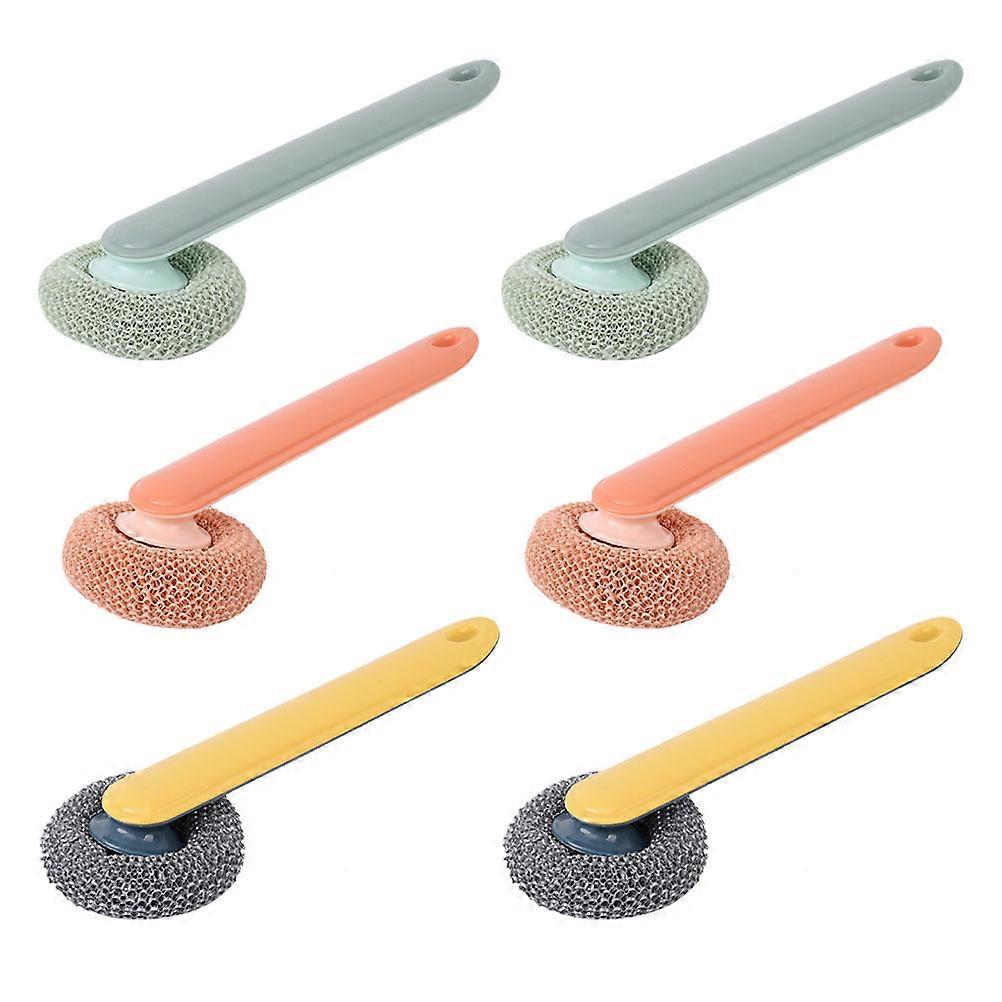 Kitchen Cleaning Brush Pot Scrubber for Cleaning 12Pcs Assorted Colors