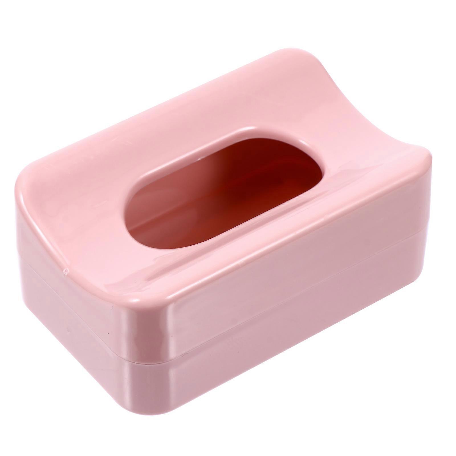 Nail Powder Case for Glitter Storage Use 2Pcs Pink Storage Box