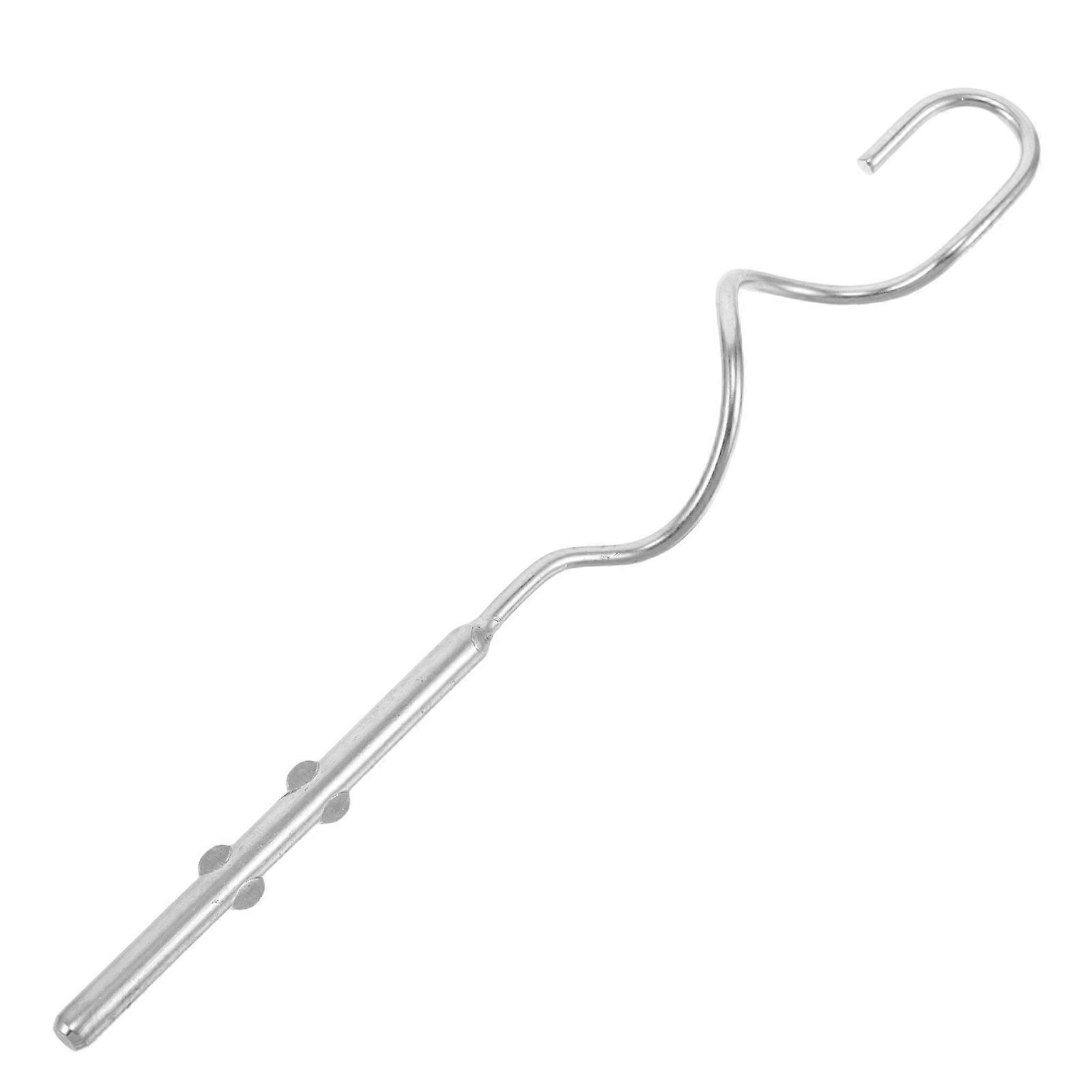 Electric Mixer Beaters Attachments Dough Hook for Kitchen 4Pcs Silver