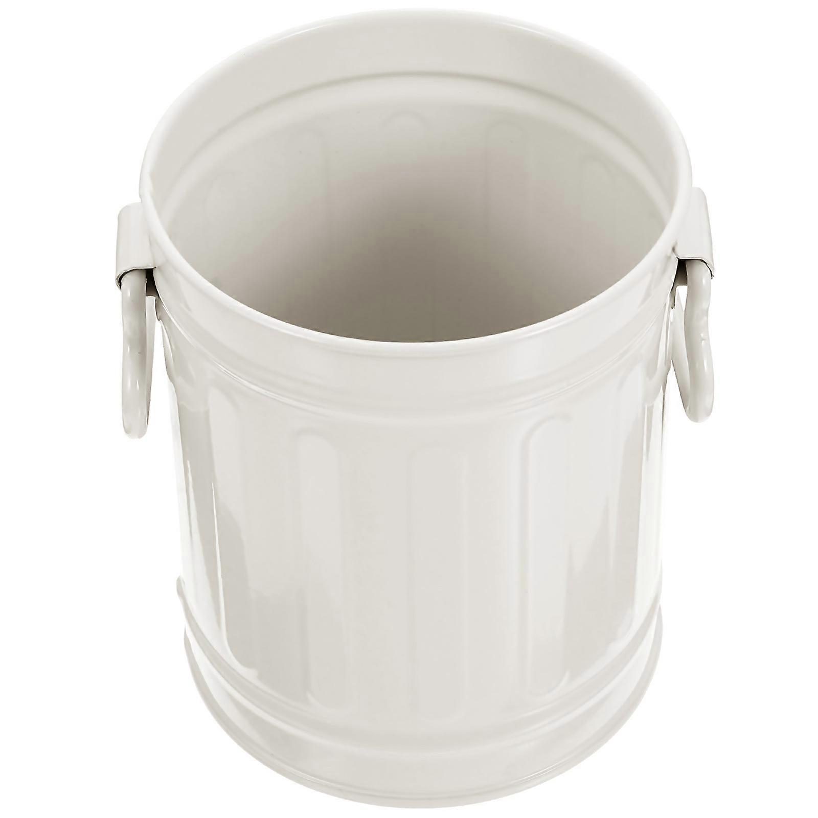 Desk Trash Can for Storage Use 2Pcs Multi-Purpose Holder