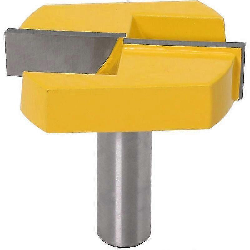 Woodworking Tool, Bottom Cleaning Router Bit With Heat Resistant Coating, Double Flutes For Efficient Surface Planing, Compact And Lightweight For 202