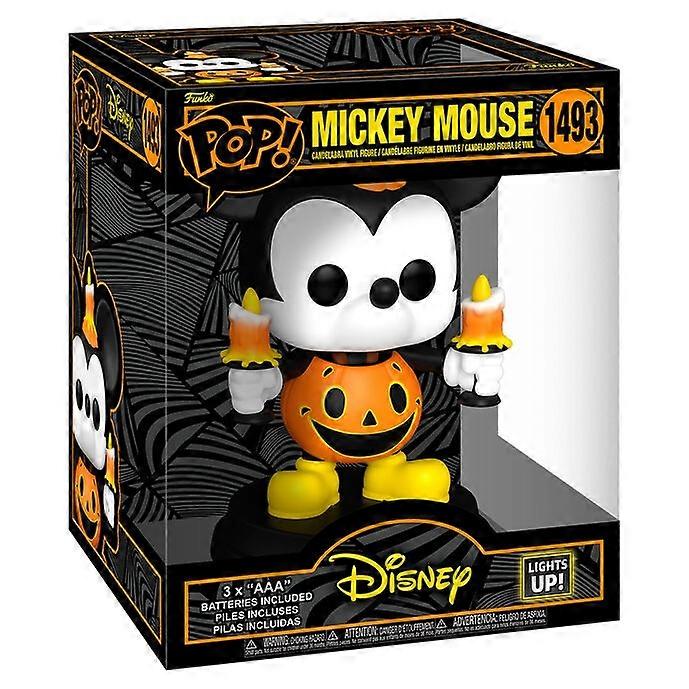 Mickey Mouse pumpkin figure for Halloween decor