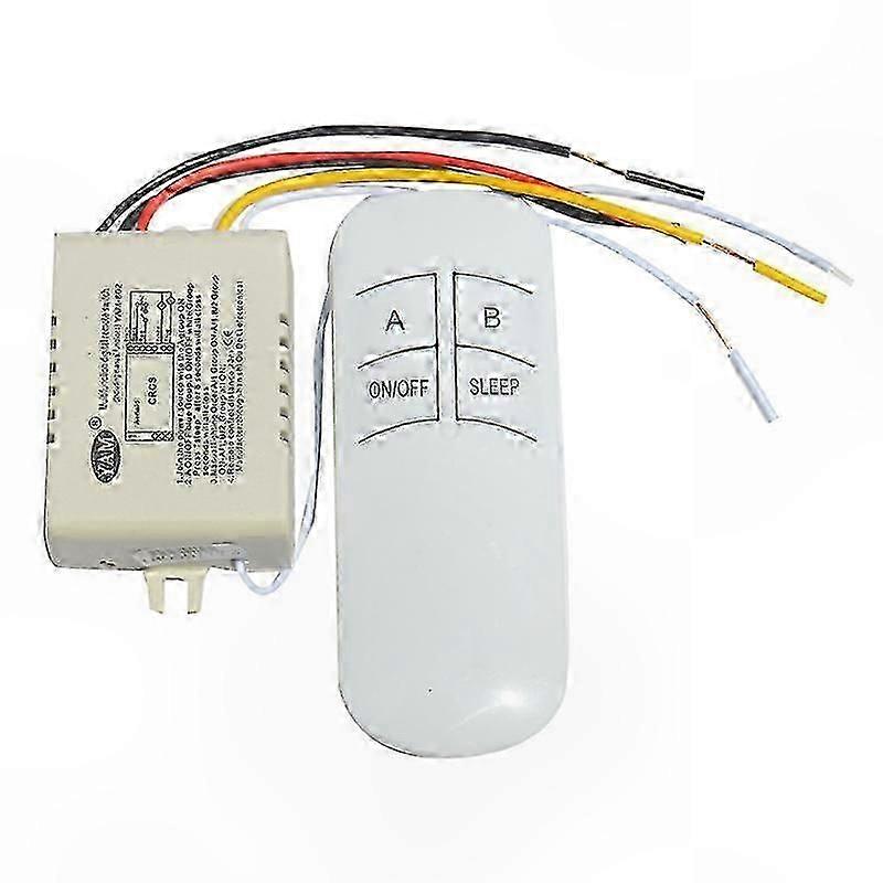 Wireless 2-Way 220V Lamp Remote Control Switch Receiver