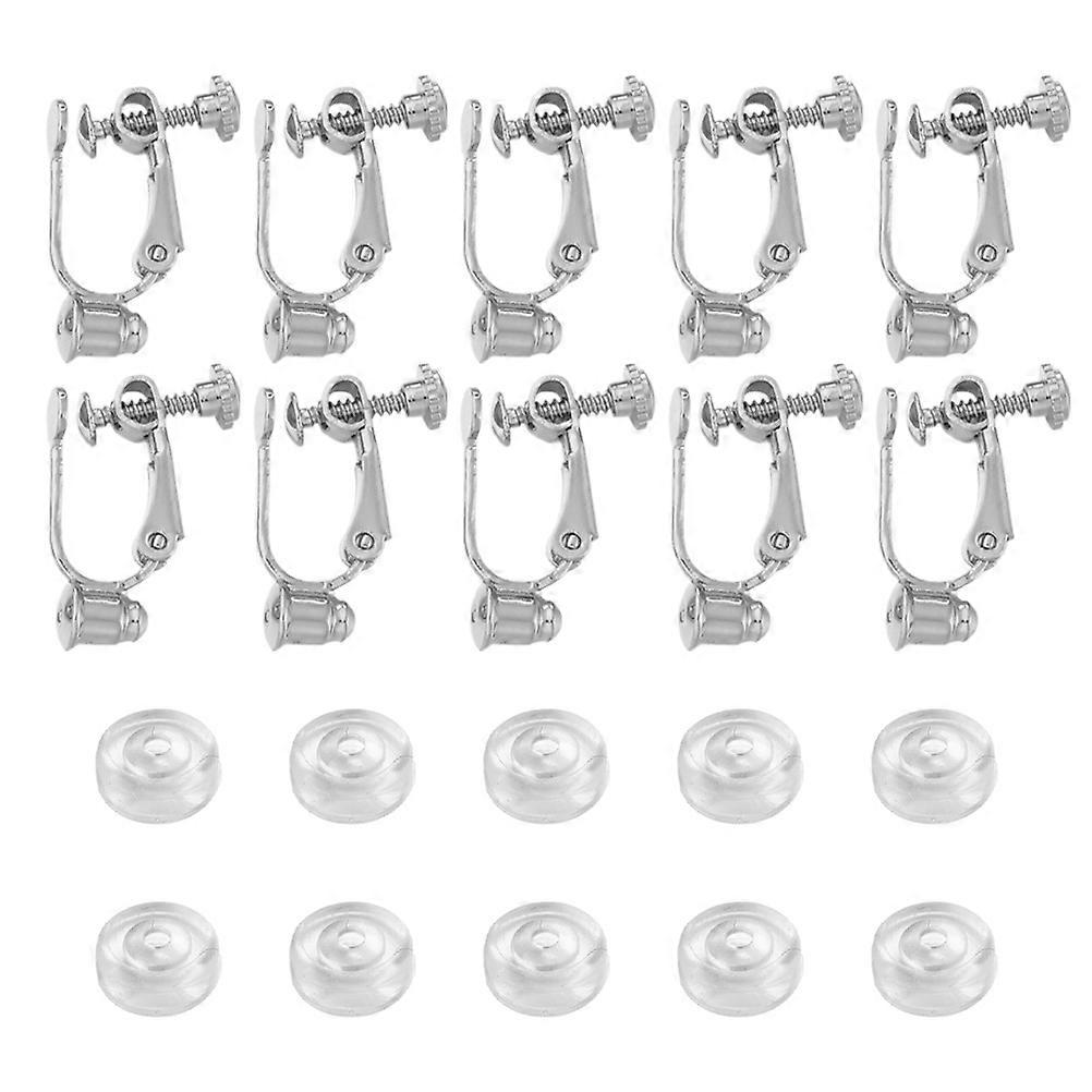 Earring Converter Clip on Base for DIY Jewelry Making 3Sets