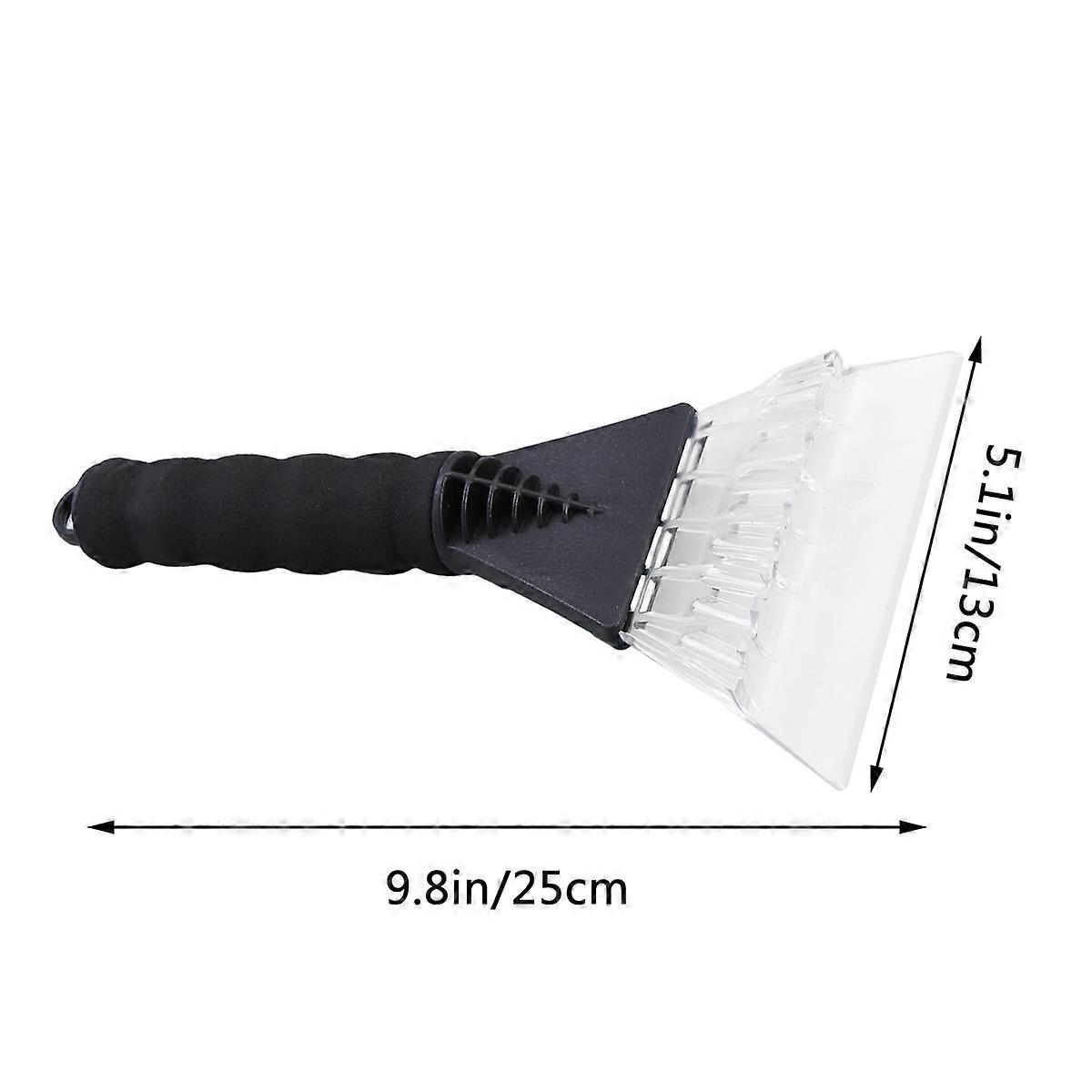 Defrosting For Car Snow Black Portable Deicing With Rubber Sleeve For Windshield 3Pcs