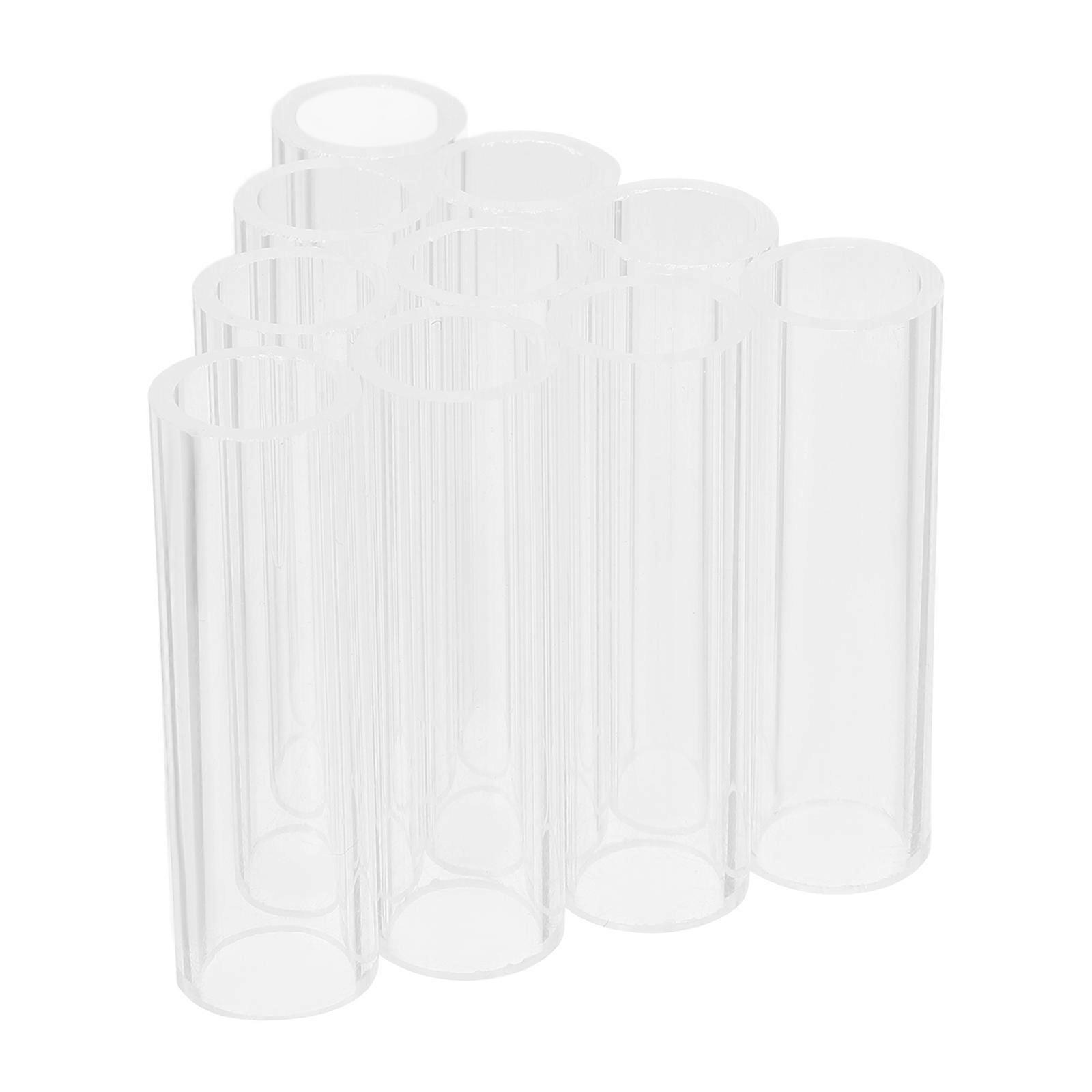 Transparent akryl akvariefiskskyddsrör för avel 4-delars set