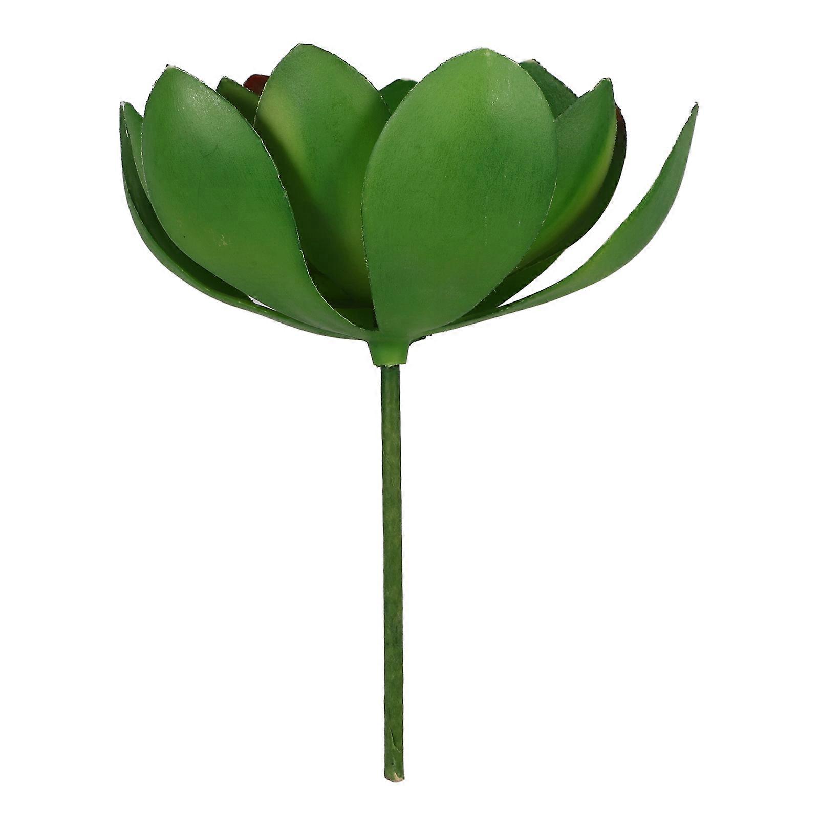 DIY Artificial Succulent Plant Arrangement with 2Pcs Simulated Fake Succulent Picks