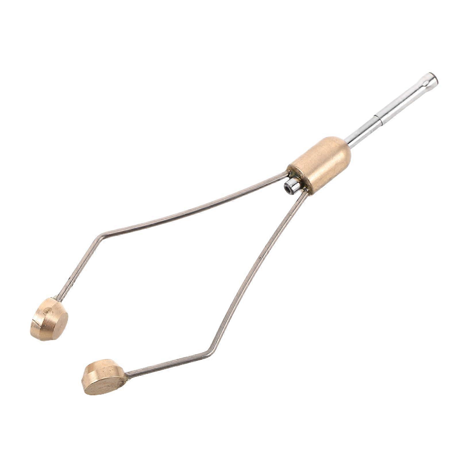 Fly Tying Bobbin Holder Stainless Steel Pipe Winder With Tapered Feet Thread Spool Holder For Fly Fishing Lure Making