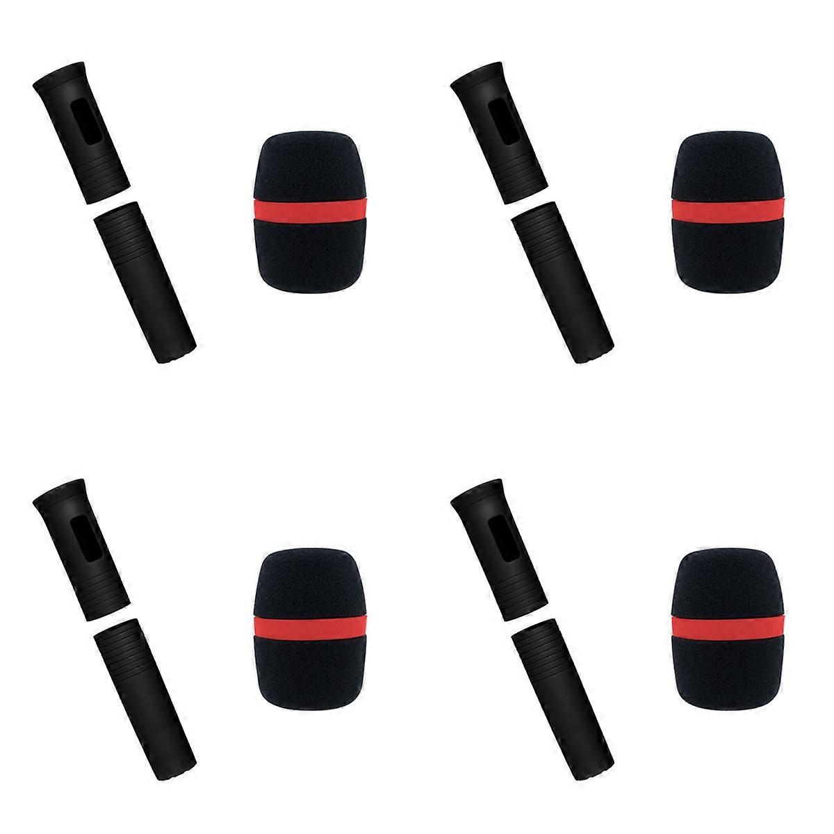 Elastic Wireless Microphone Protective Case for Ktv Stage D