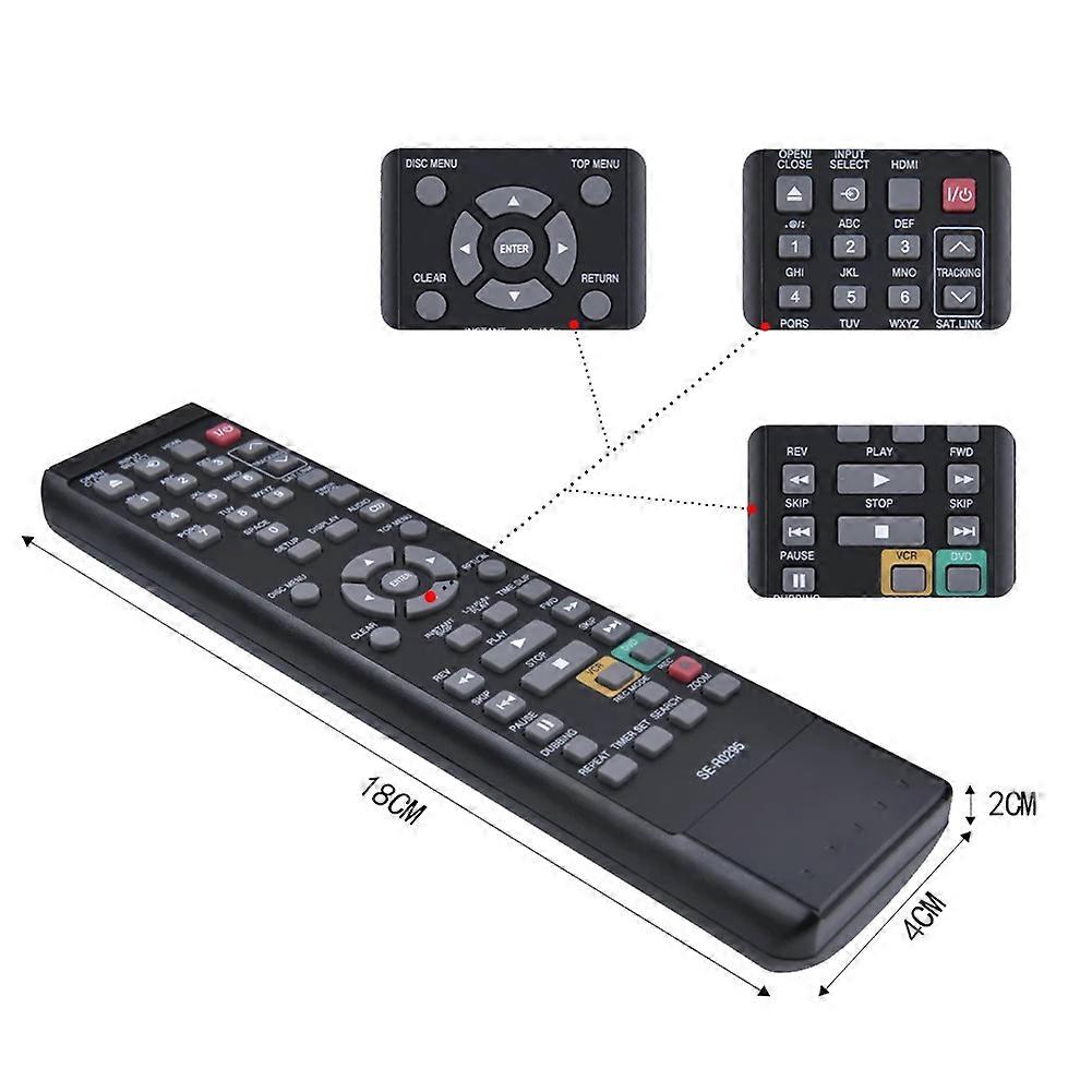 SE-R0295 Remote Control for DVD Video Recorder