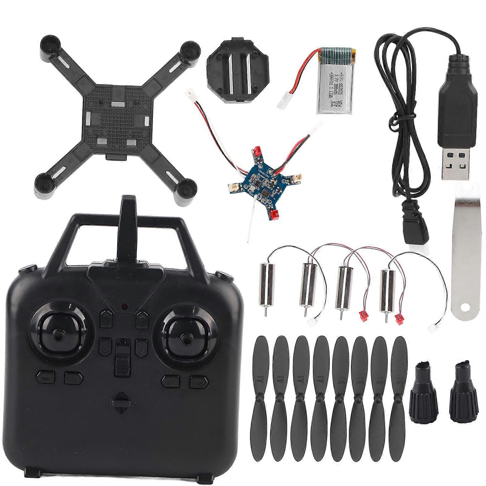 DIY Assembly Remote Controlled Drone Kit Mini Quadcopter Plastic Metal Aircraft Educational Toy