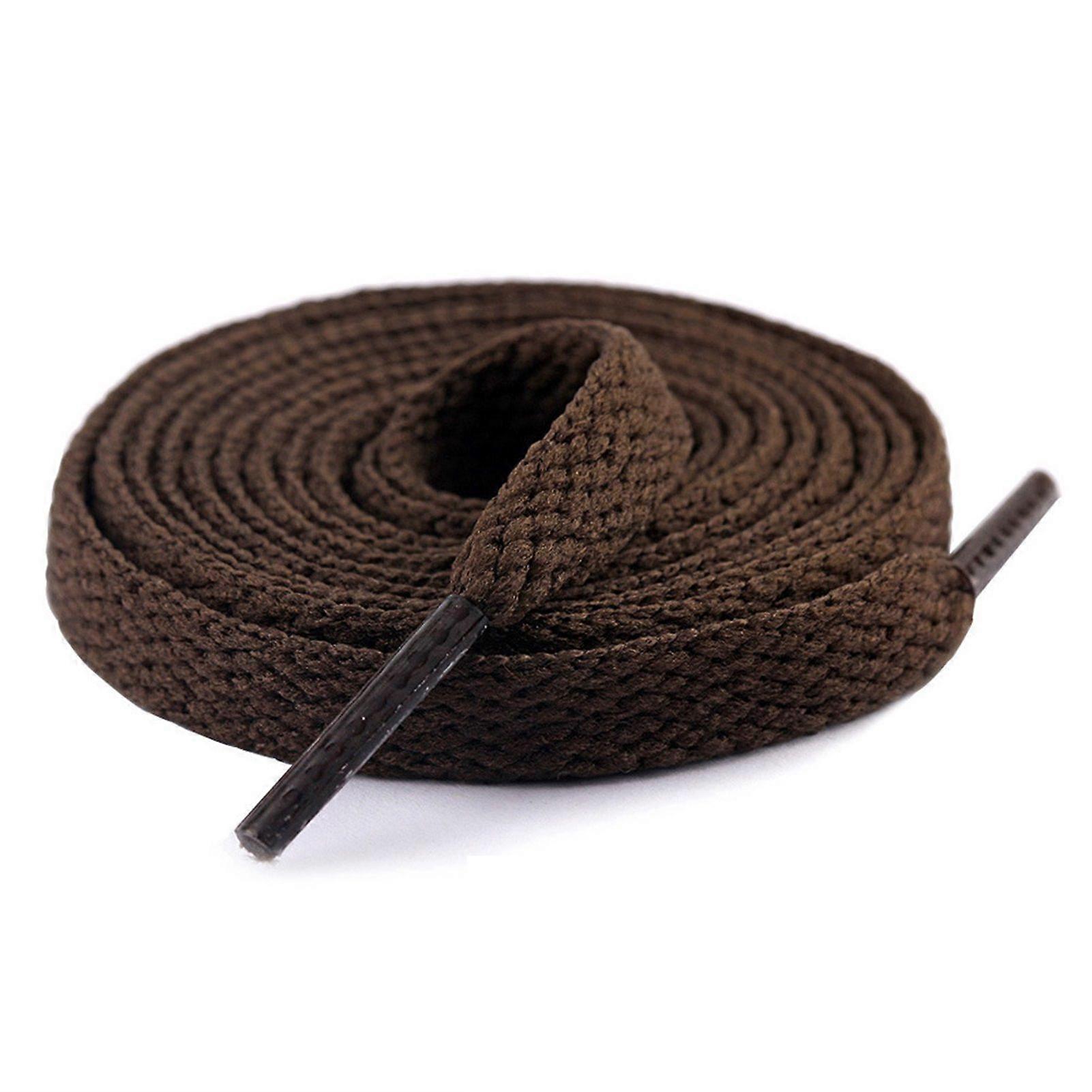 Shoelace High Bang Polyester Single Layer 8mm Shoe Laces Colorfast Flat Shoelace