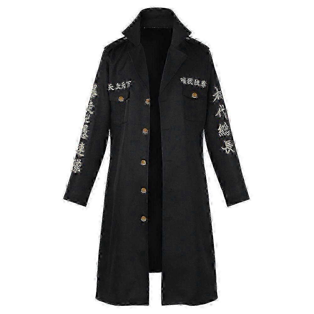 תחפושות אנימה Manjiro Sano קוספליי טוקיו מנג'י כנופיה מייקי מעיל טרנץ' ליל כל הקדושים קרנבל תחפושות לגברים