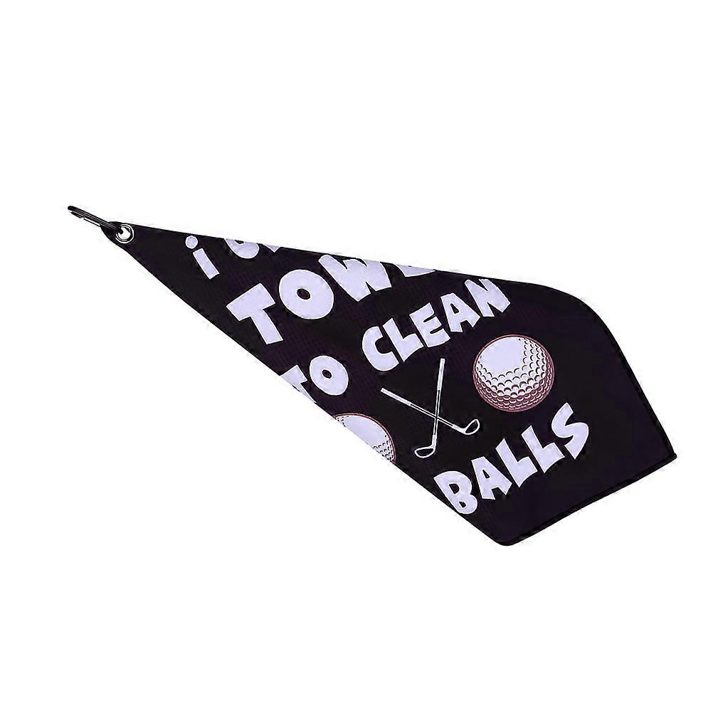 Multi Color Golfs Wipe Towel 2Pcs Fiber For Easy Dirt Removal During Outdoor Golf Session With Practical Magnetic Attachment