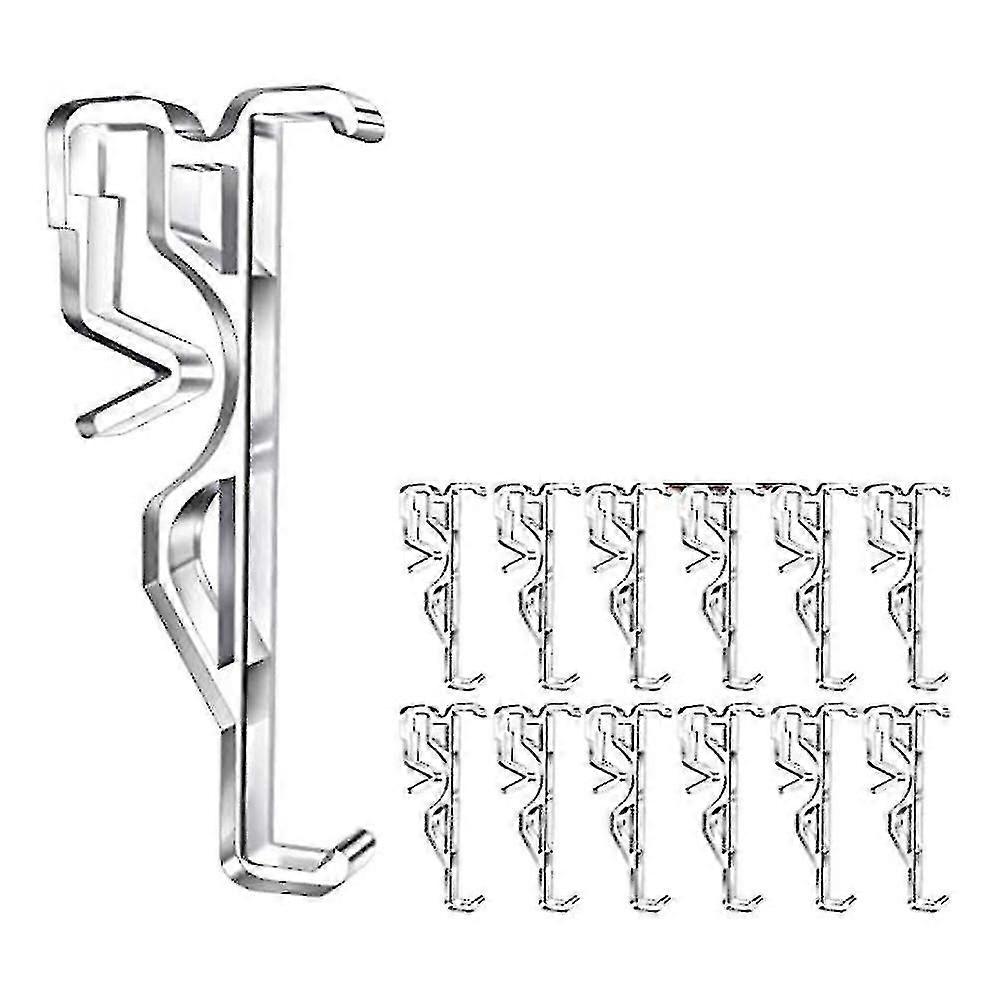 Valance Clips, Clear Plastic Valance Clips(20 Pcs)