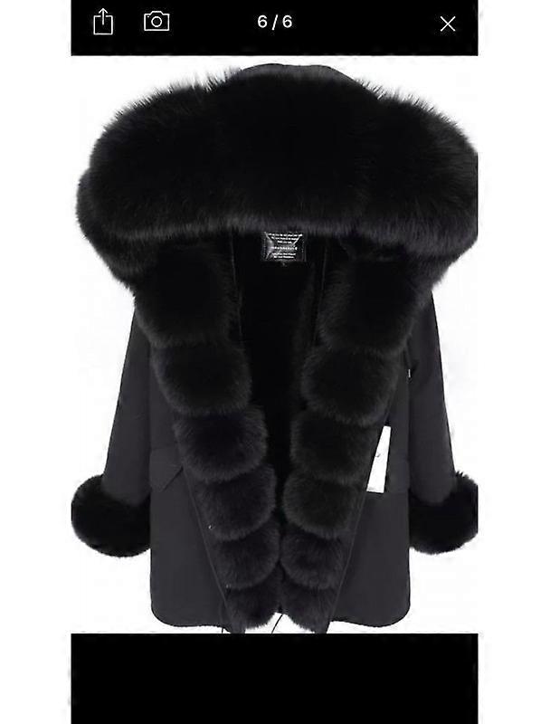 Bella Parka Jacke Schwarz