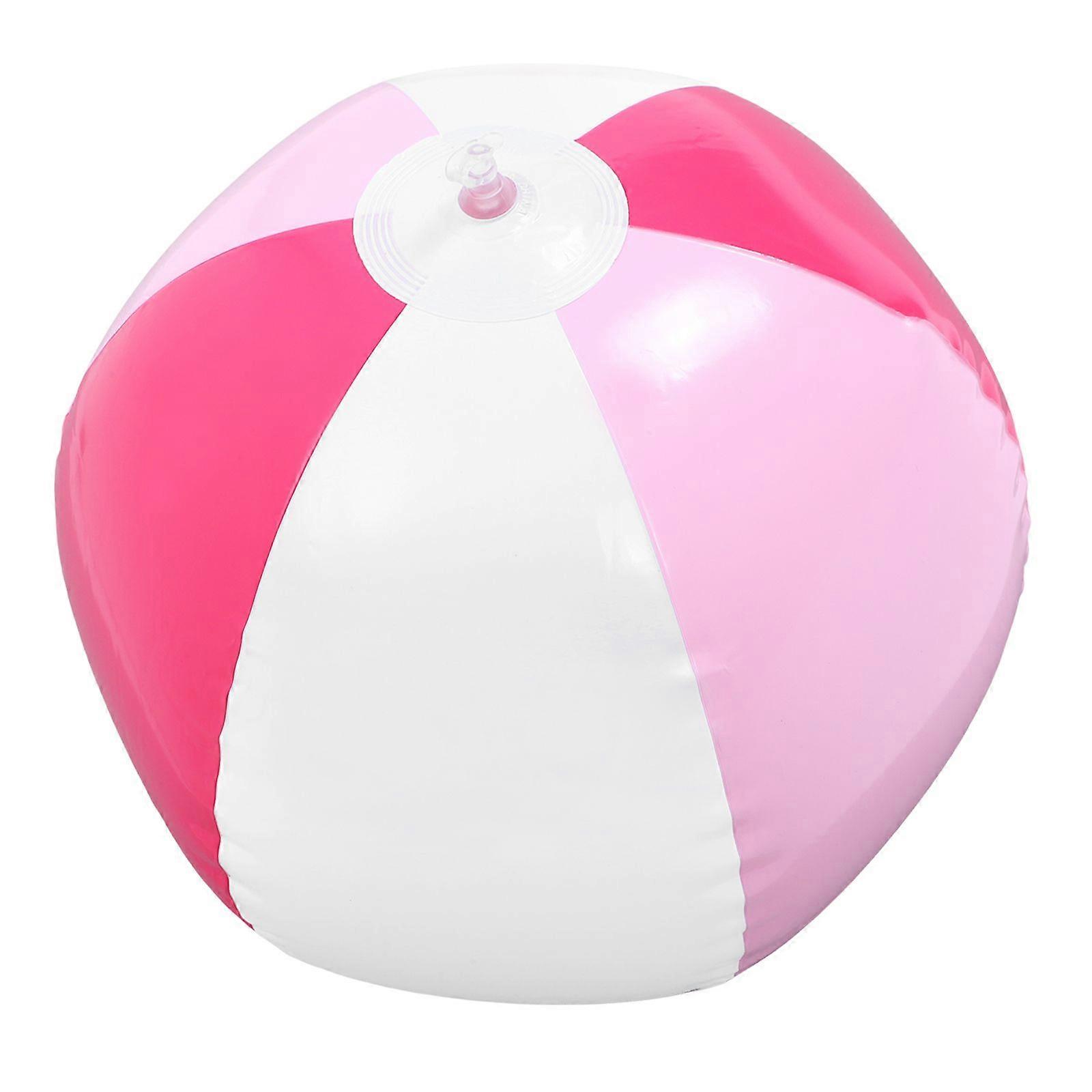 Beach Inflatable Ball Toy Inflating Colorful Ball PVC Ball Party Supply