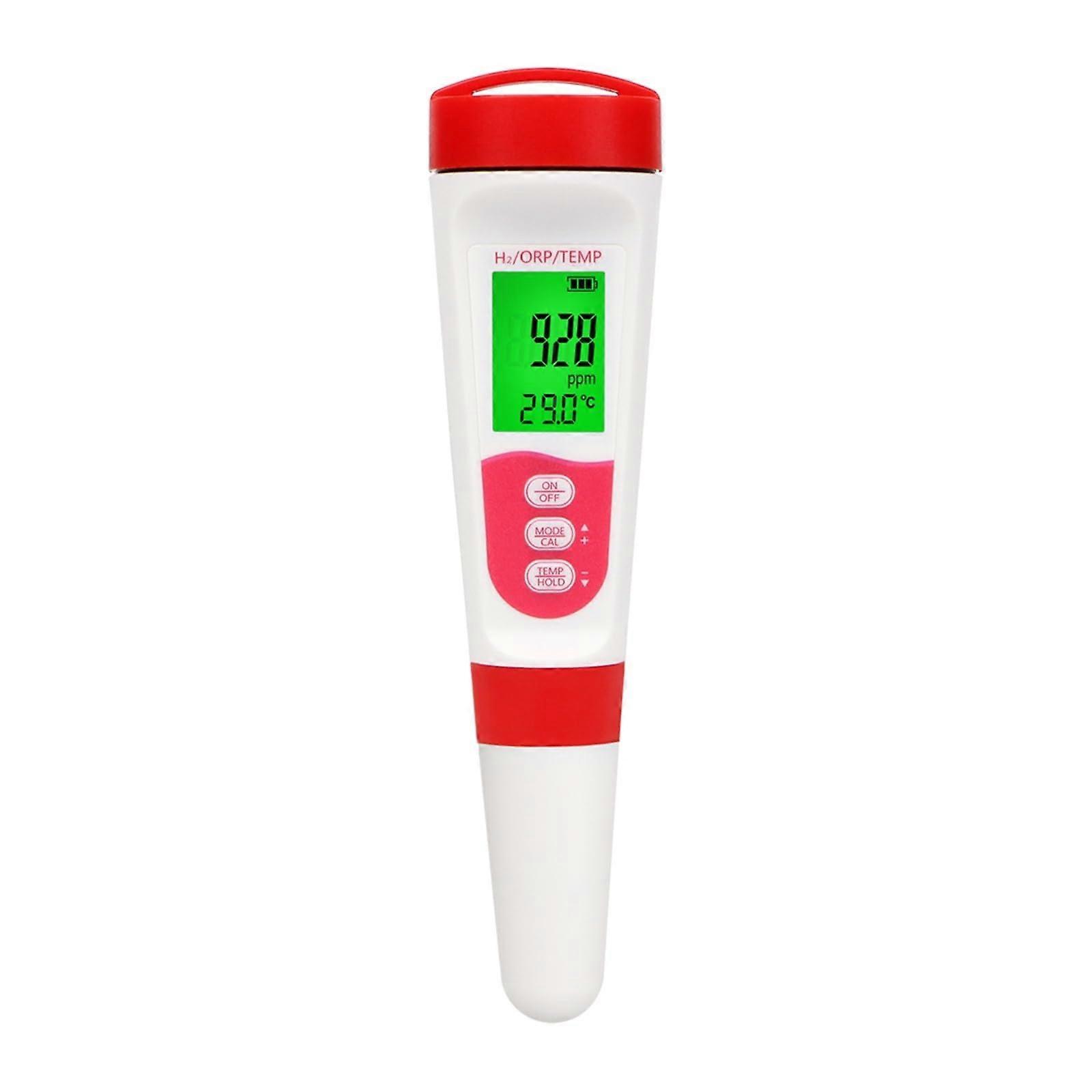 TDS Tester 3In1 Digital H2 ORP Temp Water Meter With ATC  Accuracy 02400 PPb Hydrogen Tester