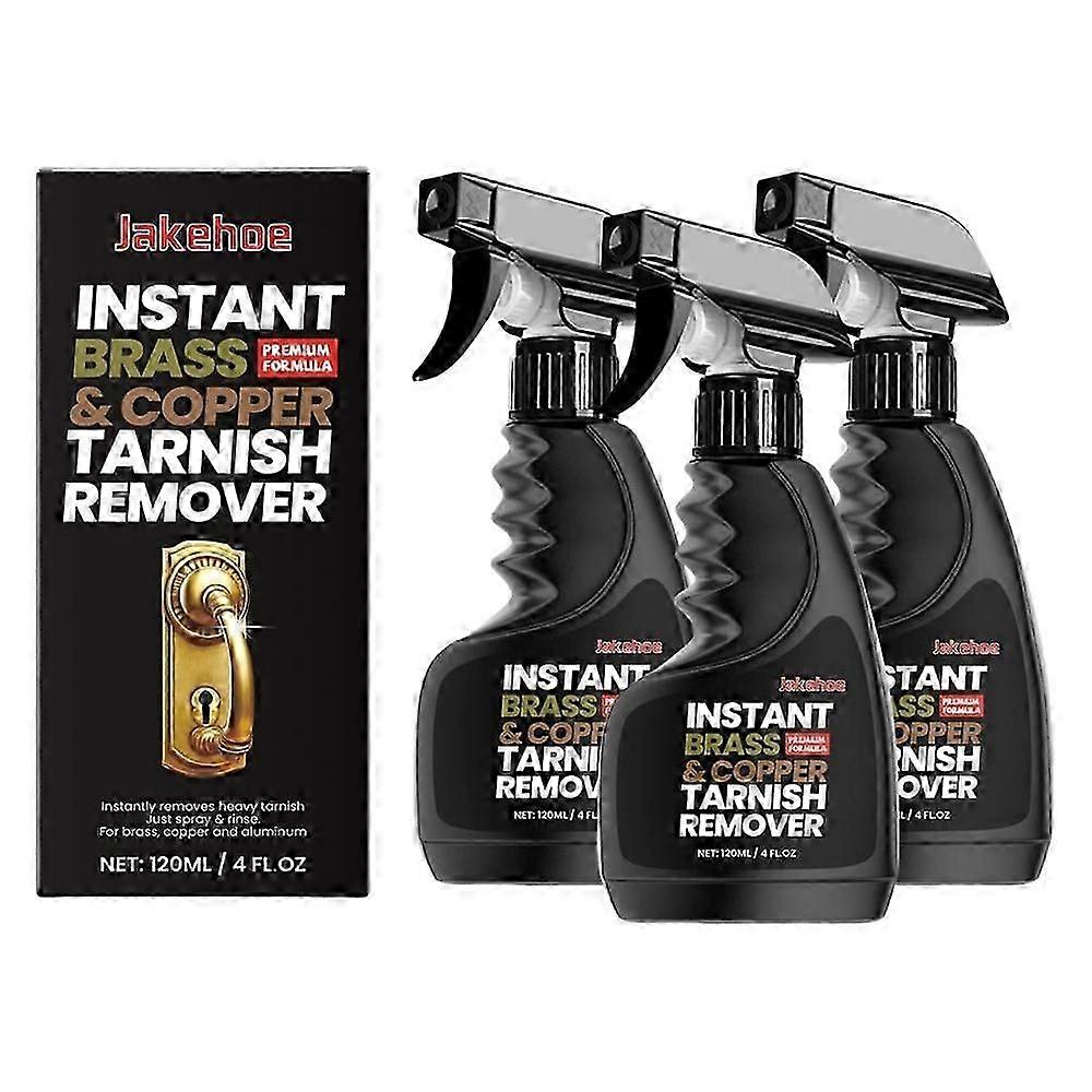 Fjerner anløpsflekker fra messing og kobber, kraftig organisk formel som trygt fjerner rust, flekker og oksidasjon