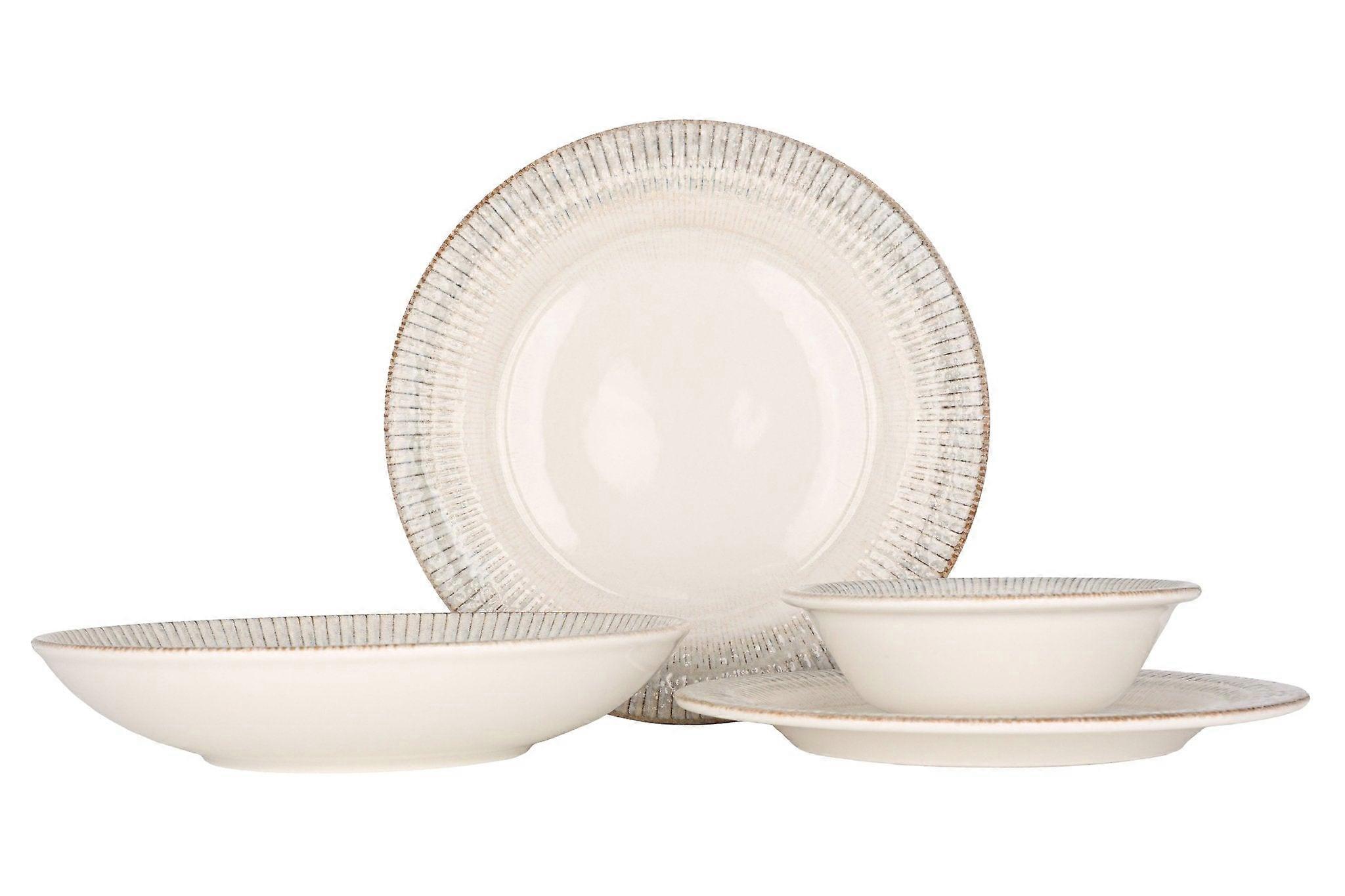 Bonna Dinnerware Set (Medium) - Galata - 24 pieces - 6 persons - Porcelain