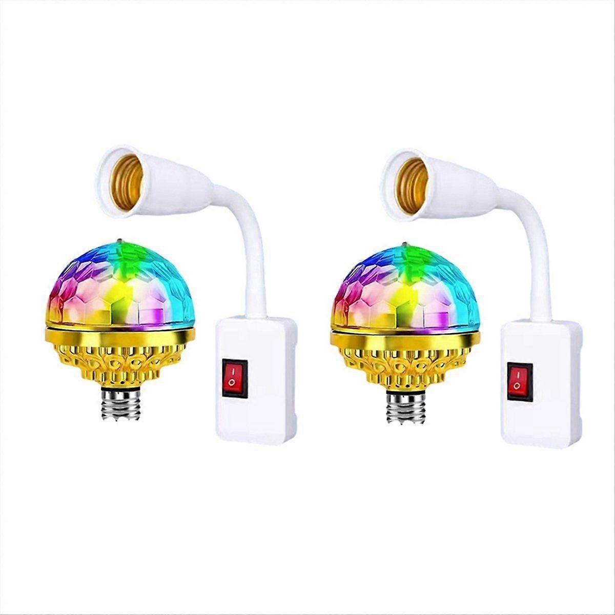 for Disco Light with Sockets E27 Rotating Disco Light Plug in