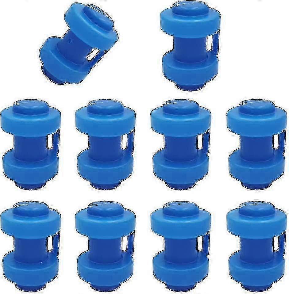 10 Pieces Trampoline Accessory Trampoline Pole End Cap For 25mm Trampoline Net Stakes Protective End Caps Hr