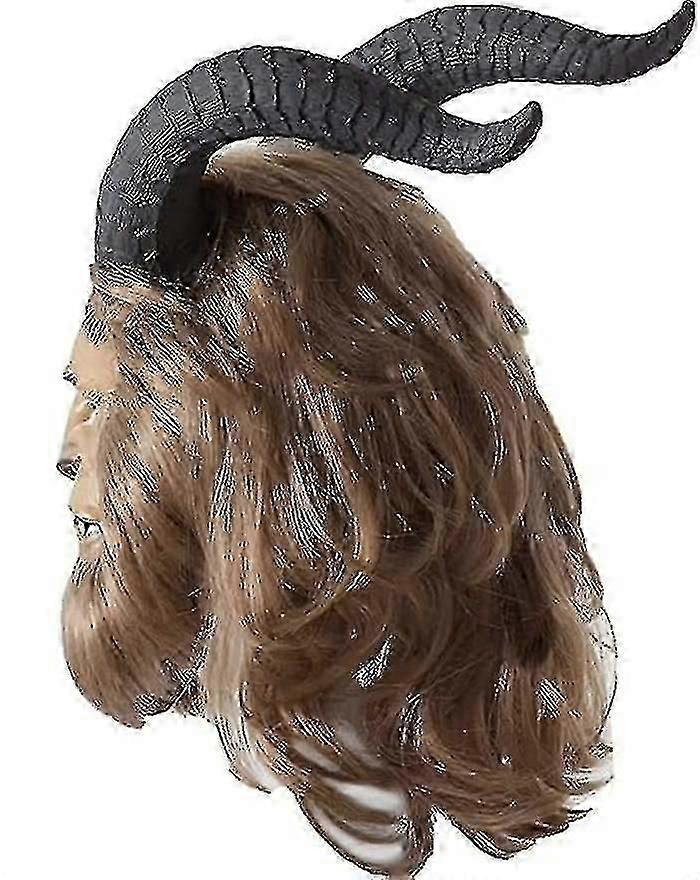 Beast Mask Beast Cosplay Maske mit Perücke für Erwachsene