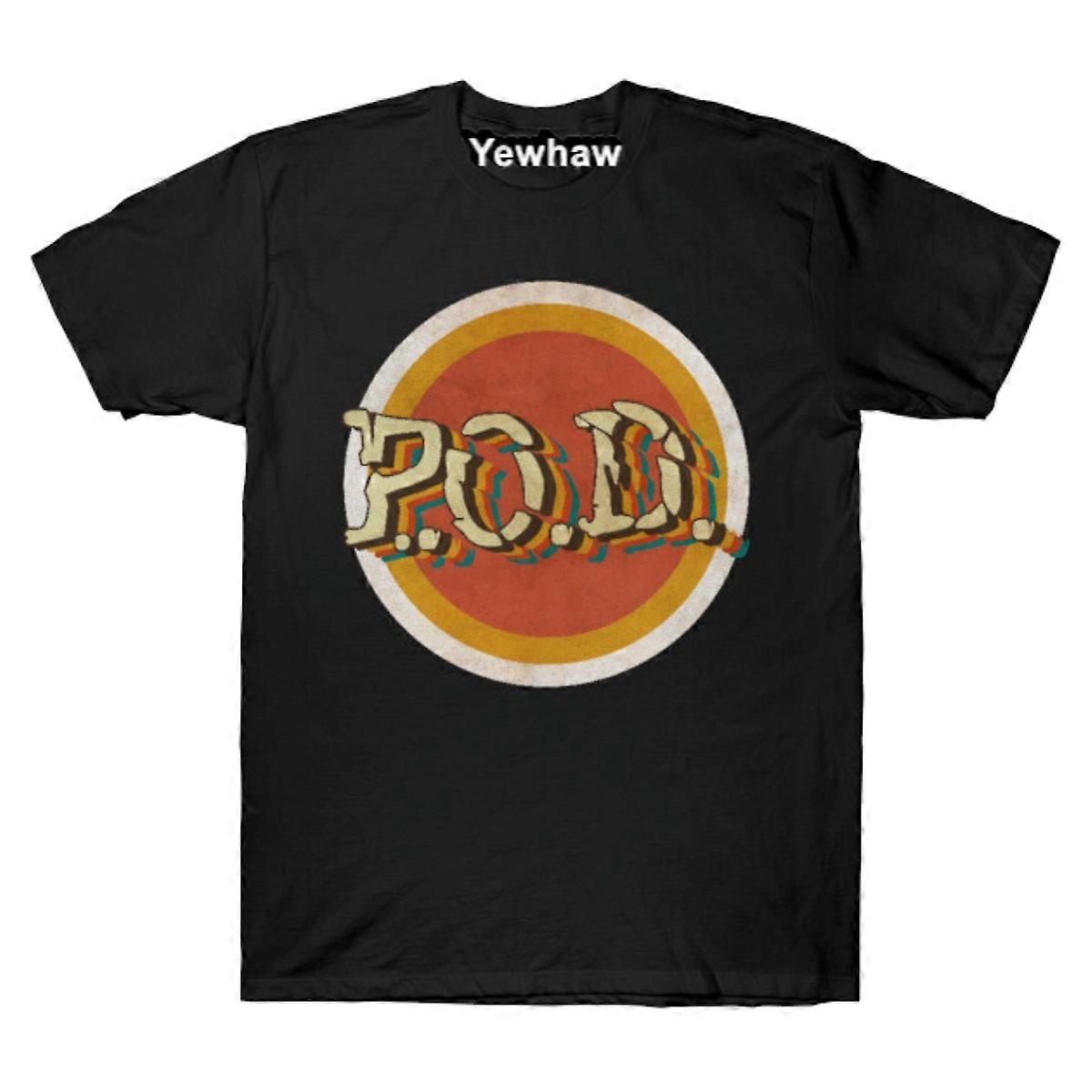 Camiseta vintage com círculo P.O.D. Pod Tee