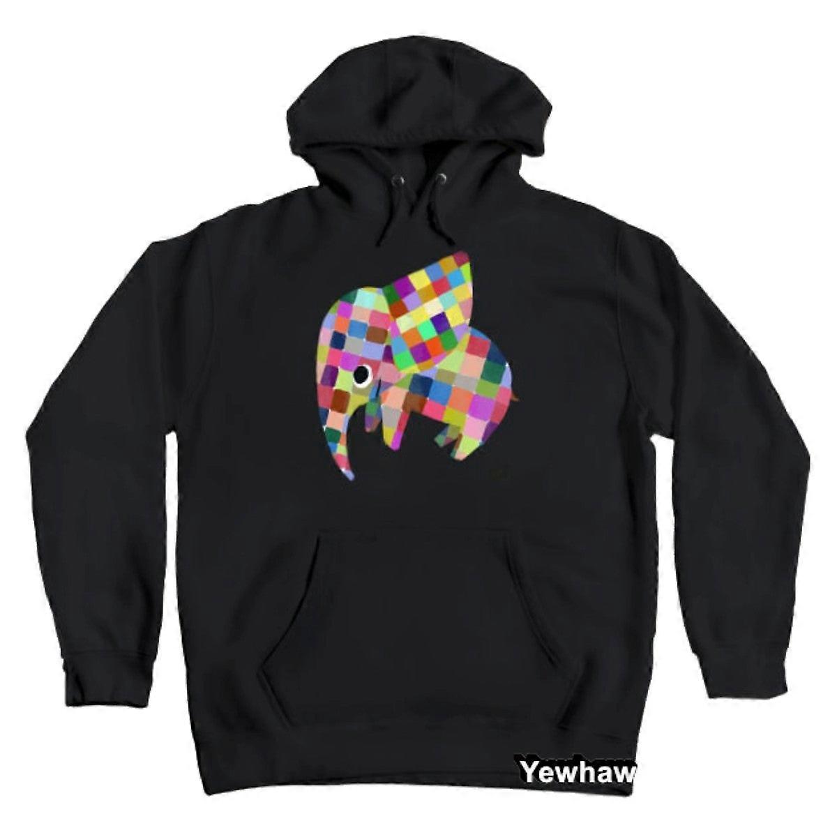 Elmer The Patchwork Elephant Hoodie