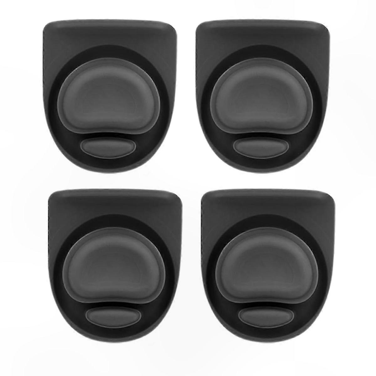 4-Pack Stopper Replacements for 24oz 32oz Water Bottles, Compatible with FreeSip Lid Styles, Durable Top Components for Hydration Containers