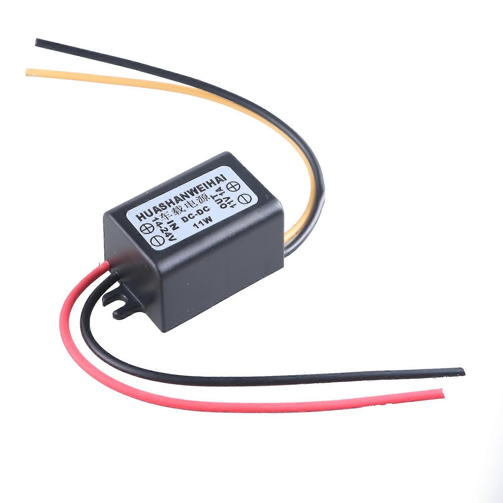 Waterproof Buckk Converters 12~24V to 11V 1A Powers Supply Converters Module for Car LED Dispaly, Motor Multicolor