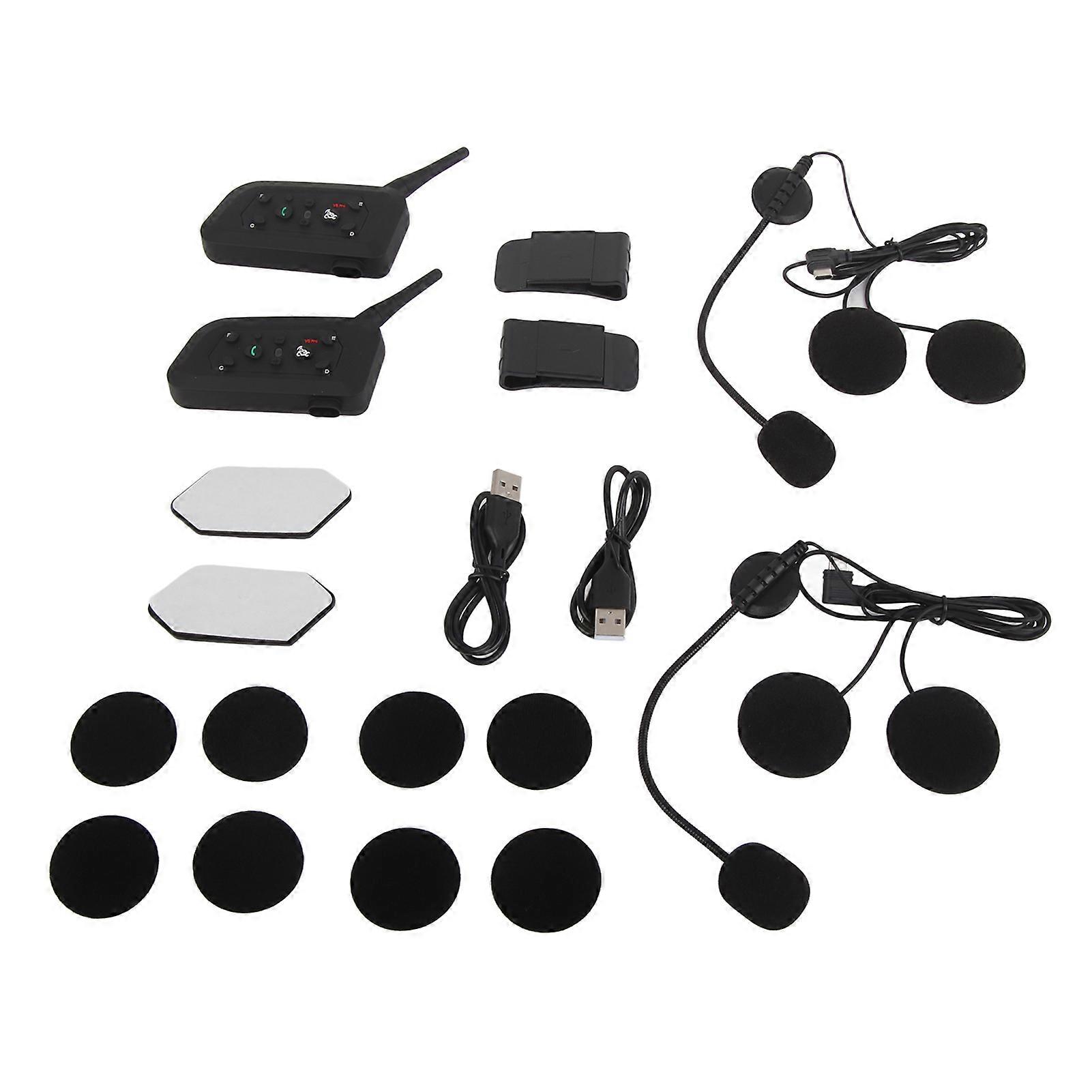 Wireless intercom for motorcycle helmets - EJEAS V6 Pro 800M 6 users