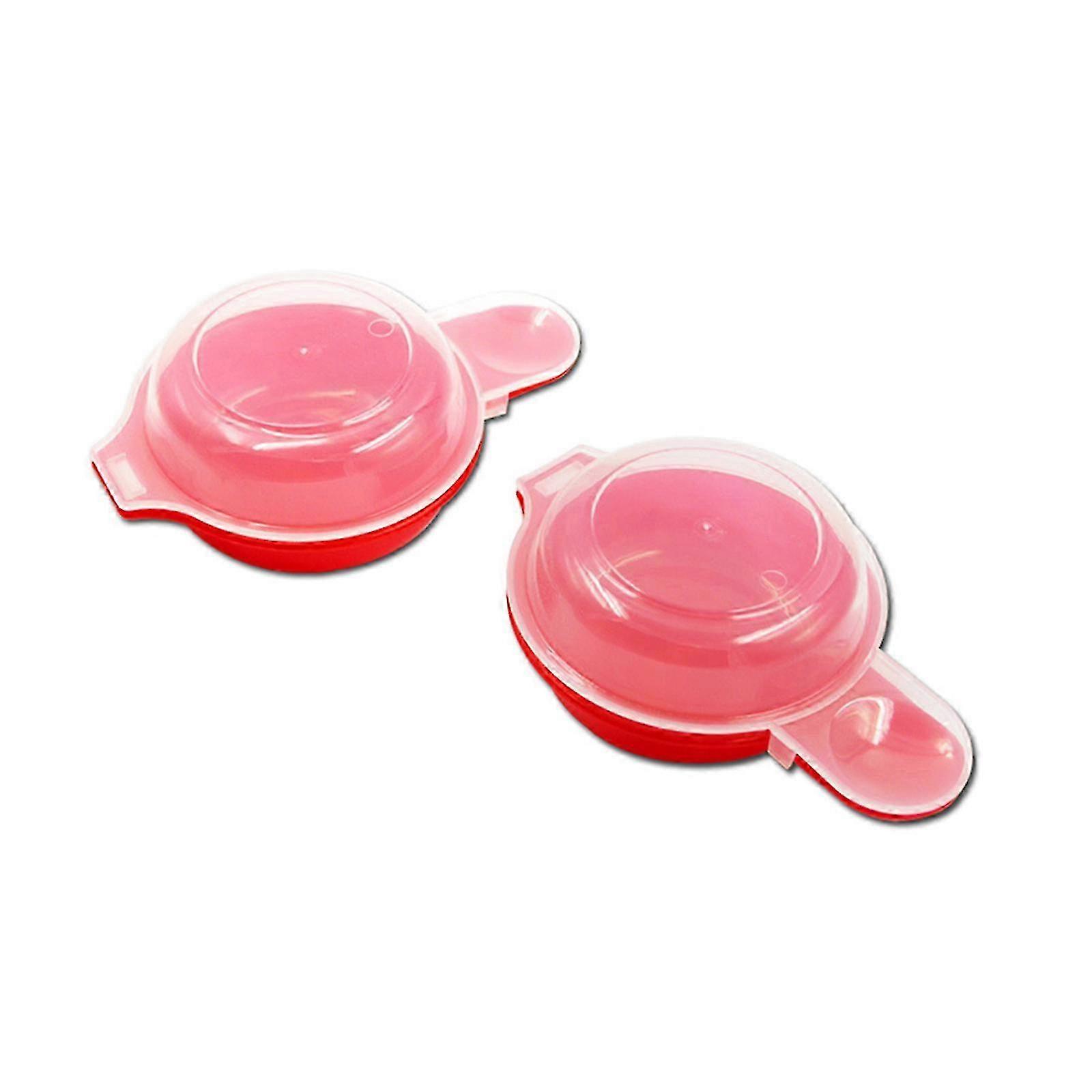 Microwave Hamburger Box Egg Cooker 'N Muffin Egg Sandwichs Breakfast Pan- Set Of 2