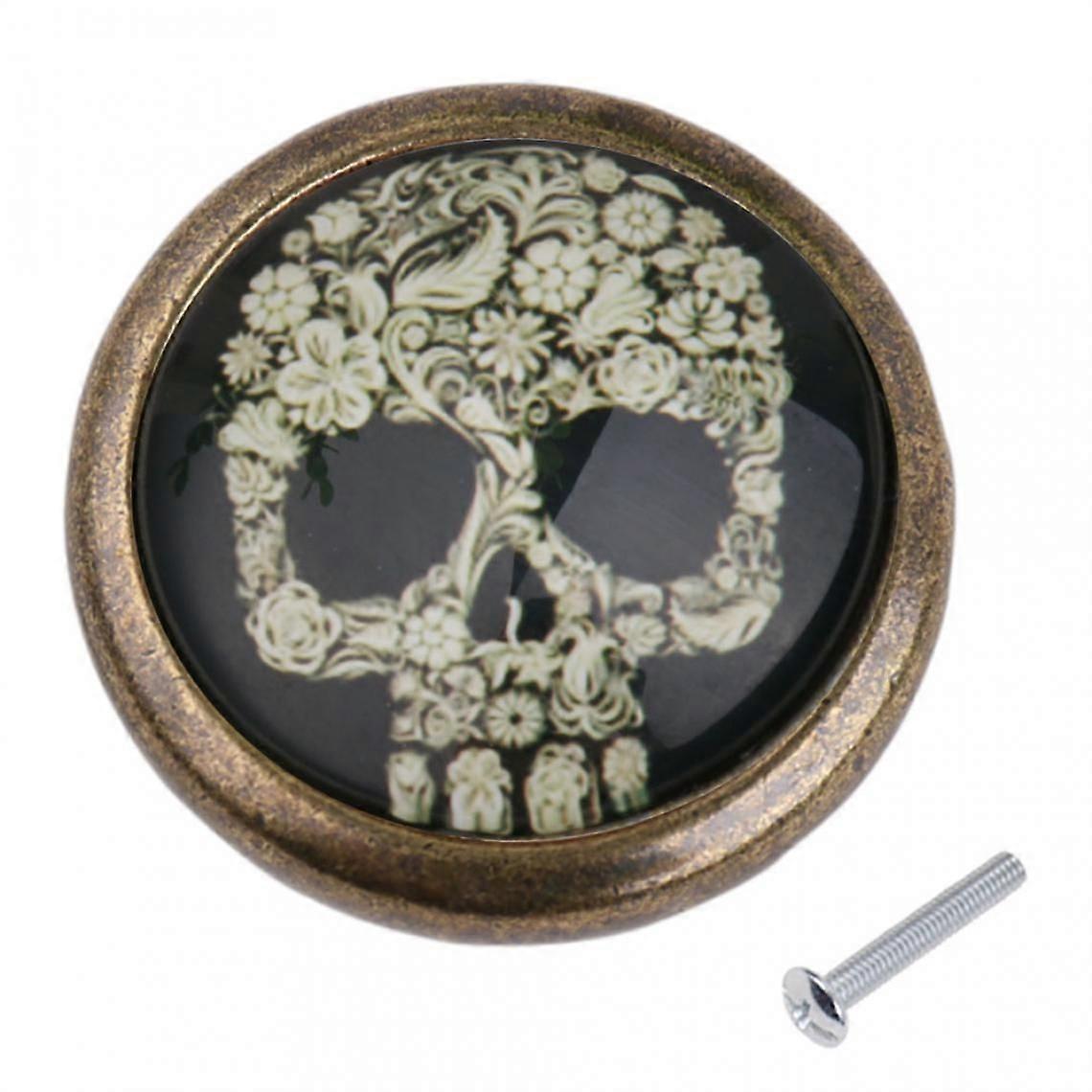 antique brass cabinet drawer pulls round drawer handle knob bin style 21