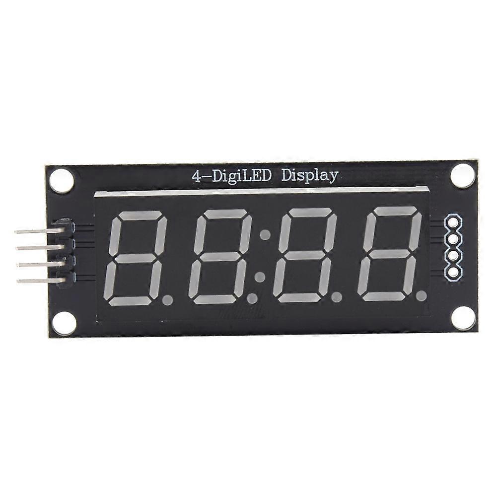LED Display Tube Module 4-Digit 7-Segment Fits for Arduino Use Library TM1637.hRed
