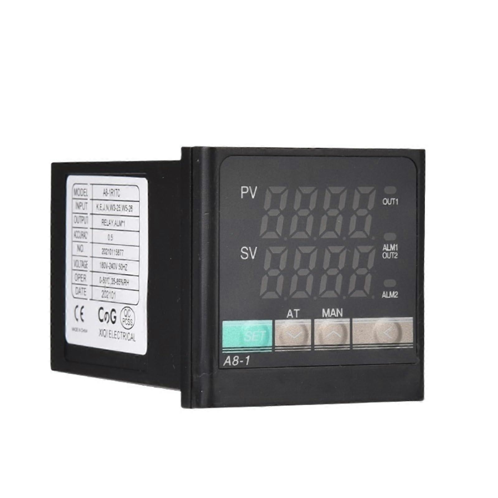 A81 48x48mm Multy/TC Input K E J PT100, 220V 420mA PID Temperature Controller, 1300C, SSR Relay, 96x96mm TC Relay 1ALm