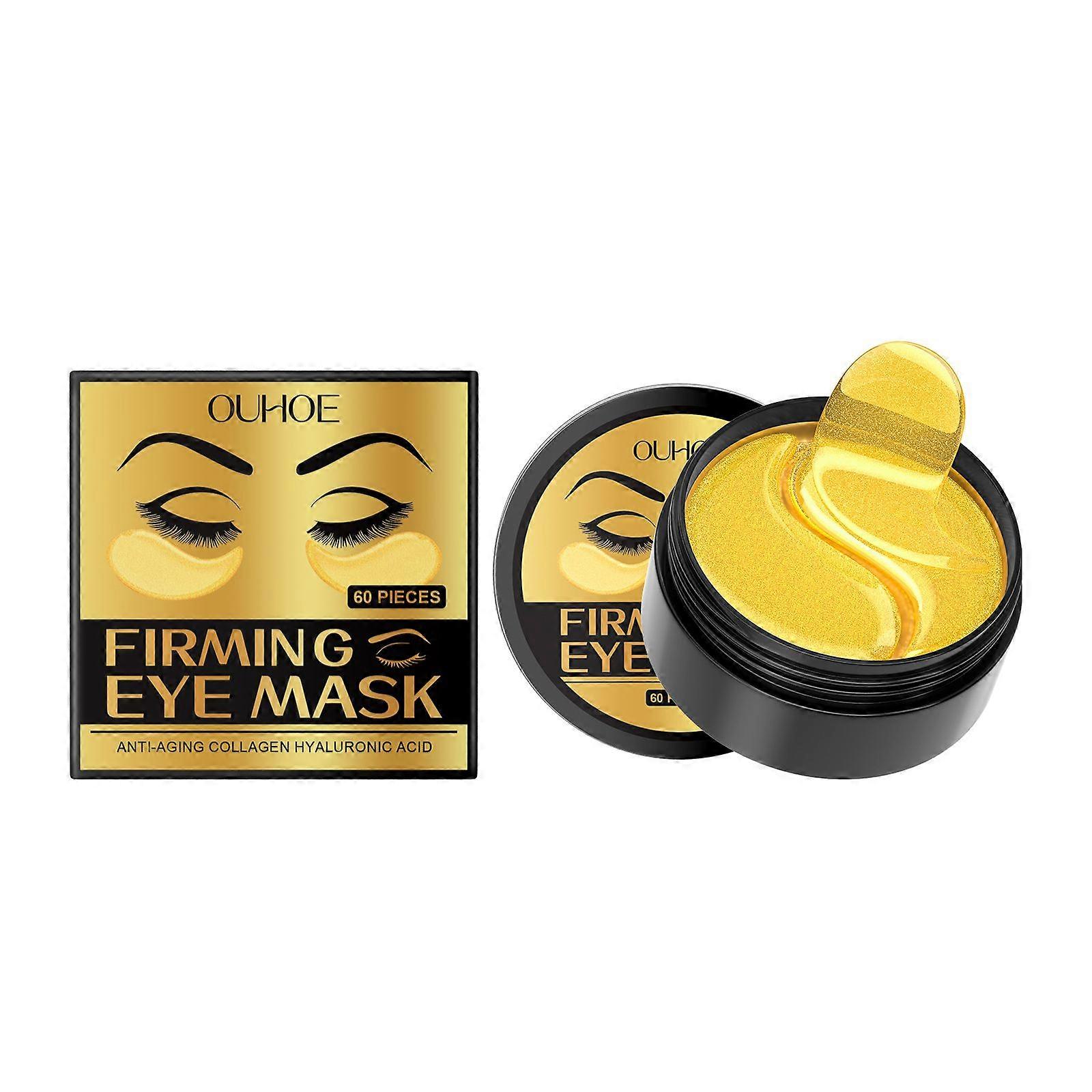 Gold Firming Eye Mask Patches: Gentle Care, Hydrating, Moisturizing, And Reducing Fine Lines Around The Eyes.