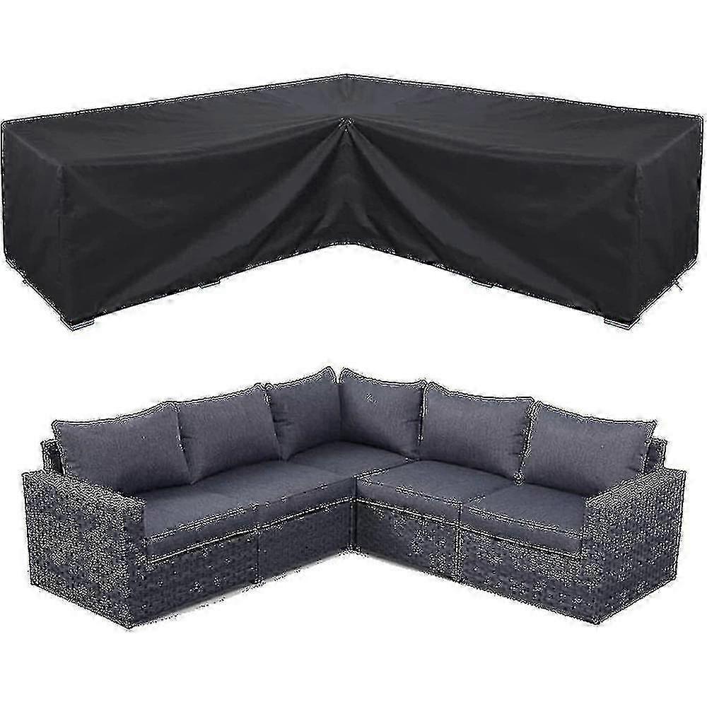 Housse imperméable pour canapé d'angle d'extérieur, protection pour canapé de jardin et canapé d'angle de terrasse